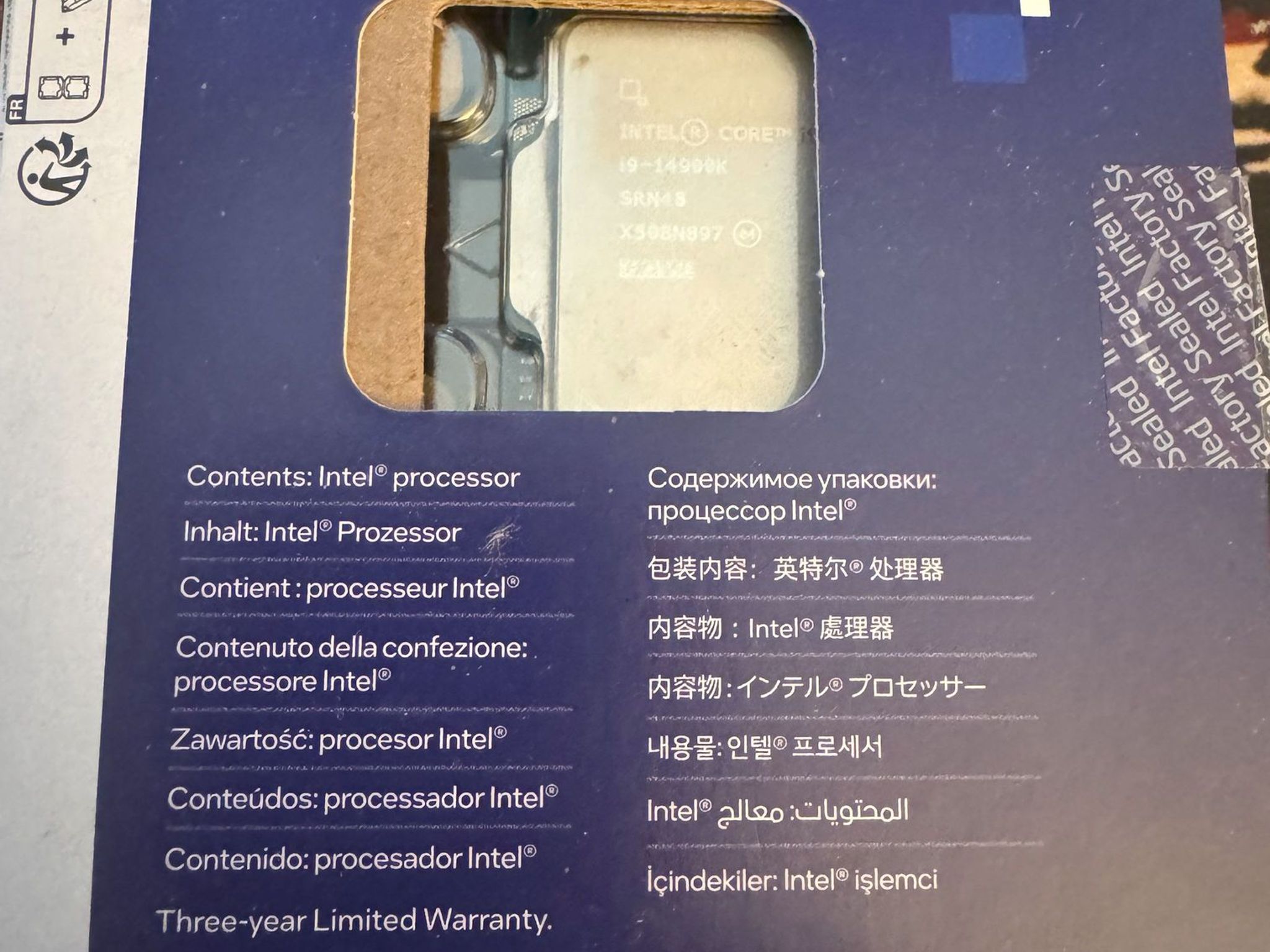 Intel Core i9-14900K Raptor Lake-S Refresh 3.2GHz Twenty Four-Core LGA 1700
