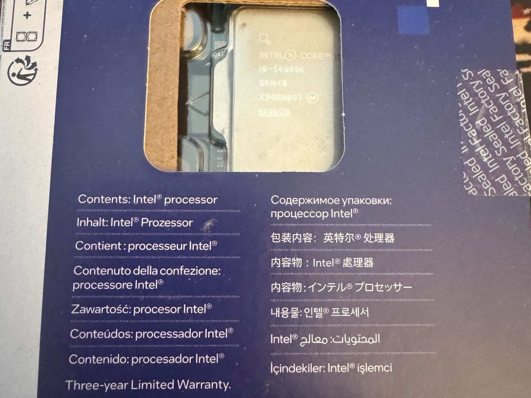 Intel Core i9-14900K Raptor Lake-S Refresh 3.2GHz Twenty Four-Core LGA 1700