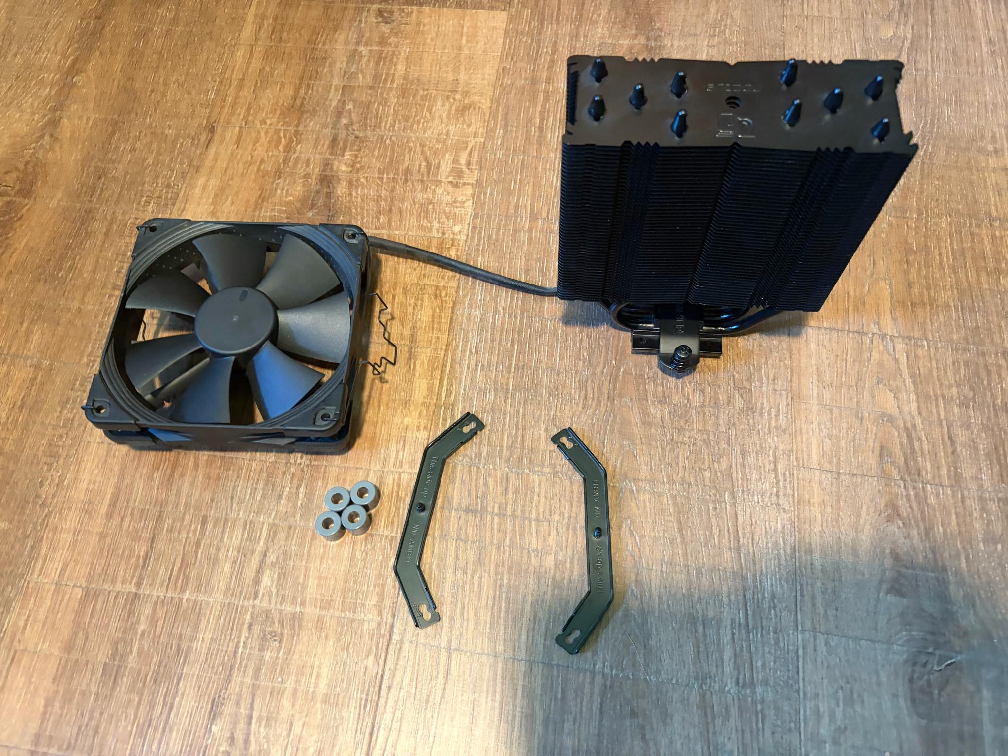 NH-U12S chromax.black Noctua Tower Cooler with AMD Mounting Hardware