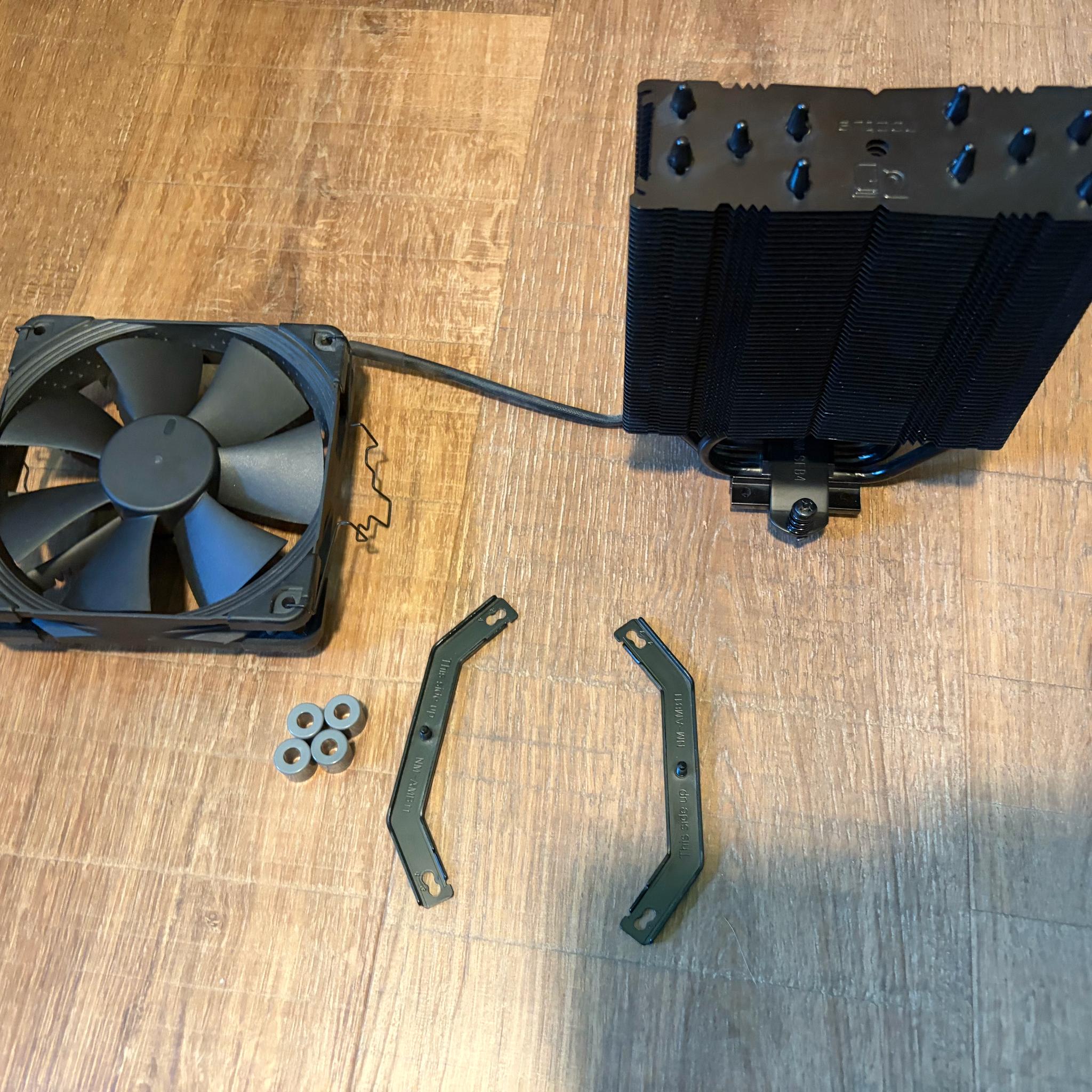 NH-U12S chromax.black Noctua Tower Cooler with AMD Mounting Hardware