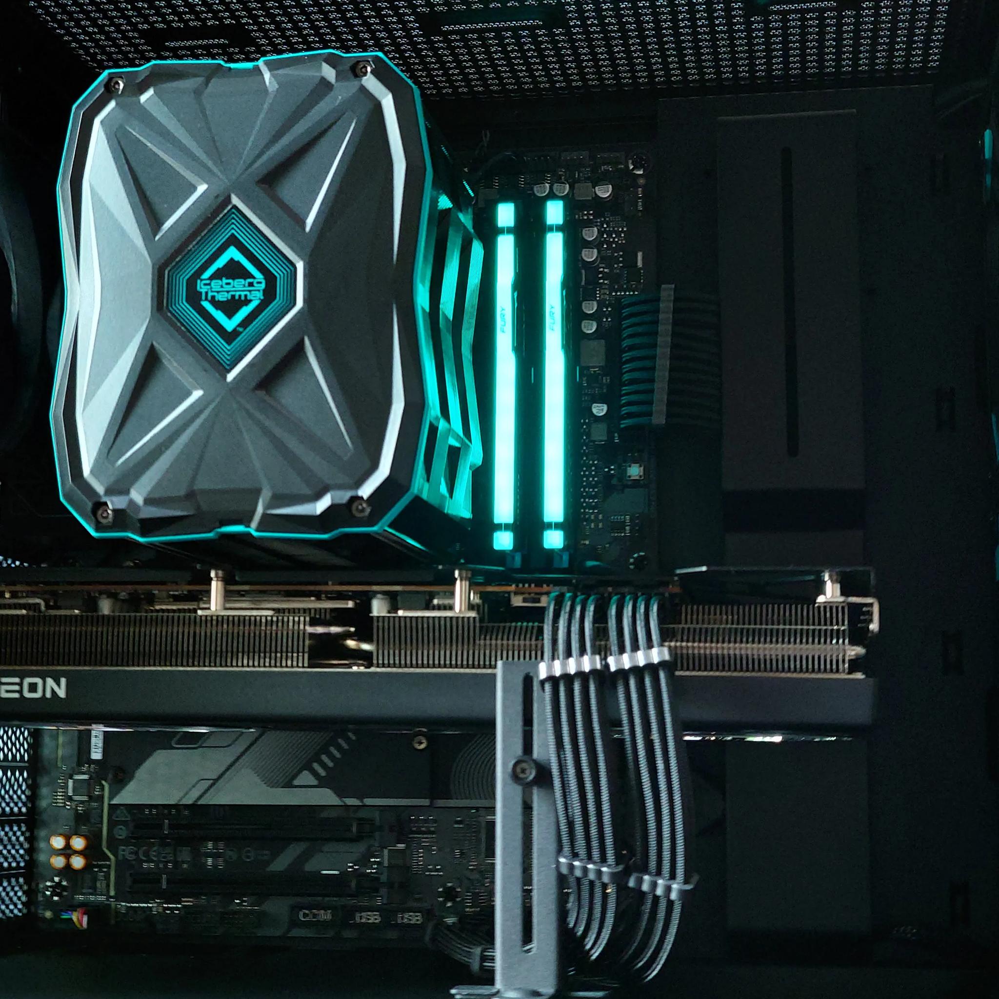🥇❇️ Pure Performance Gaming PC◼️AMD RX 7800 XT 16GB◼️AMD Ryzen 5 7500F◼️32GB DDR5 RAM◼️1TB NVME