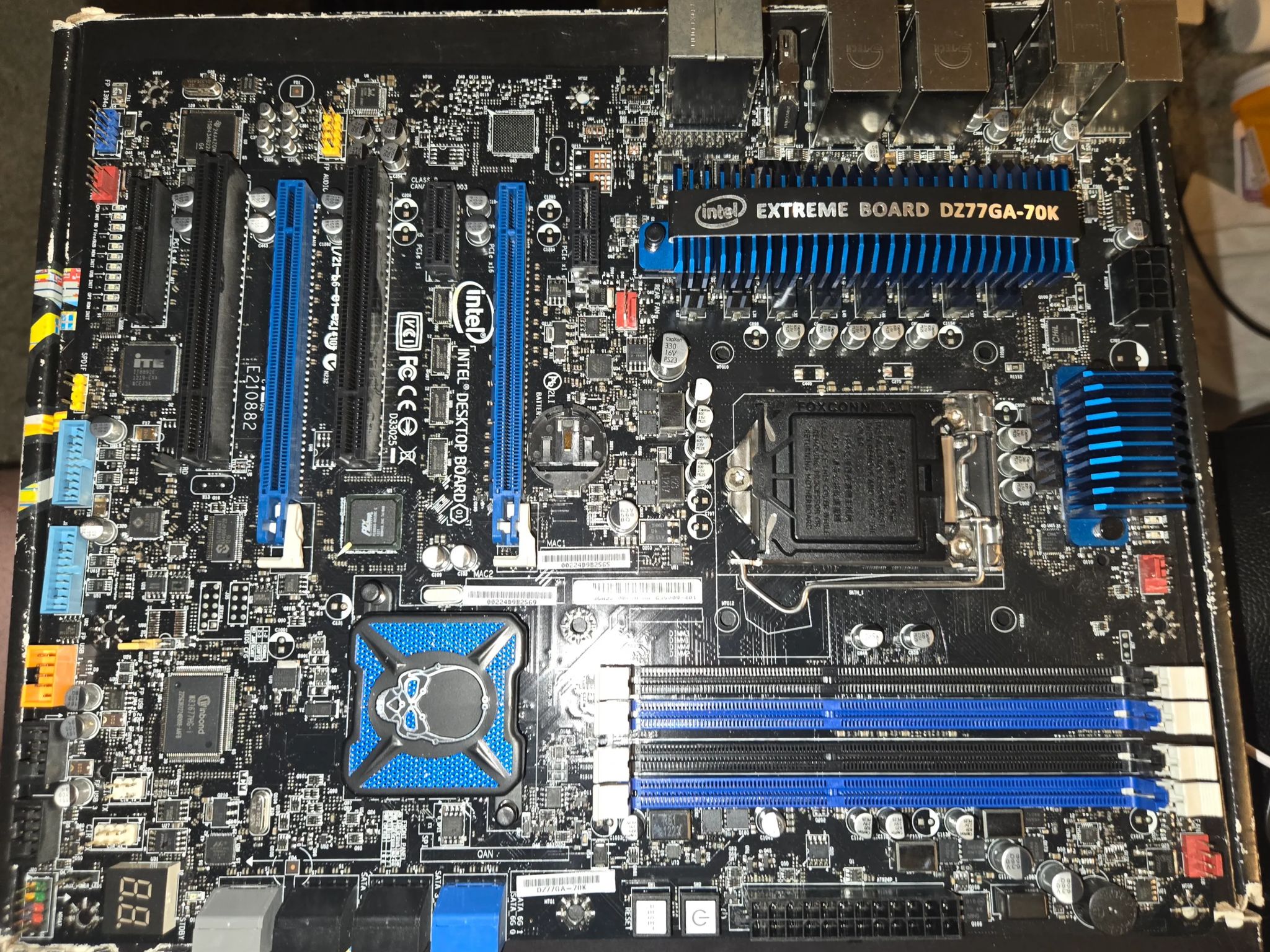 Intel DZ77GA-70K Gaming Motherboard in box