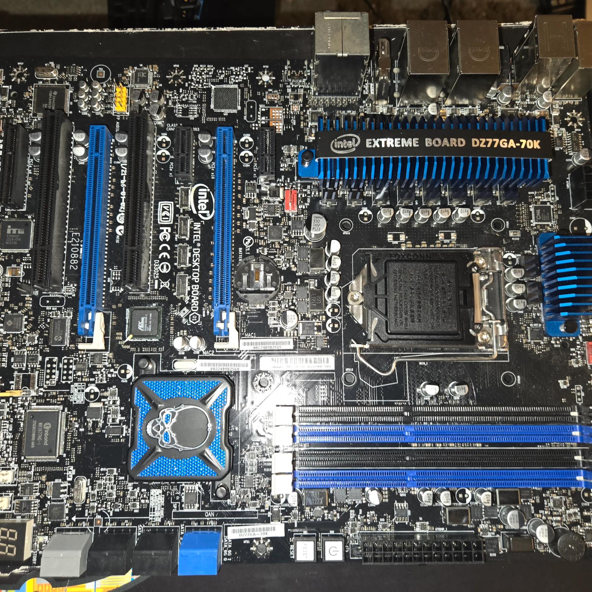 Intel DZ77GA-70K Gaming Motherboard in box