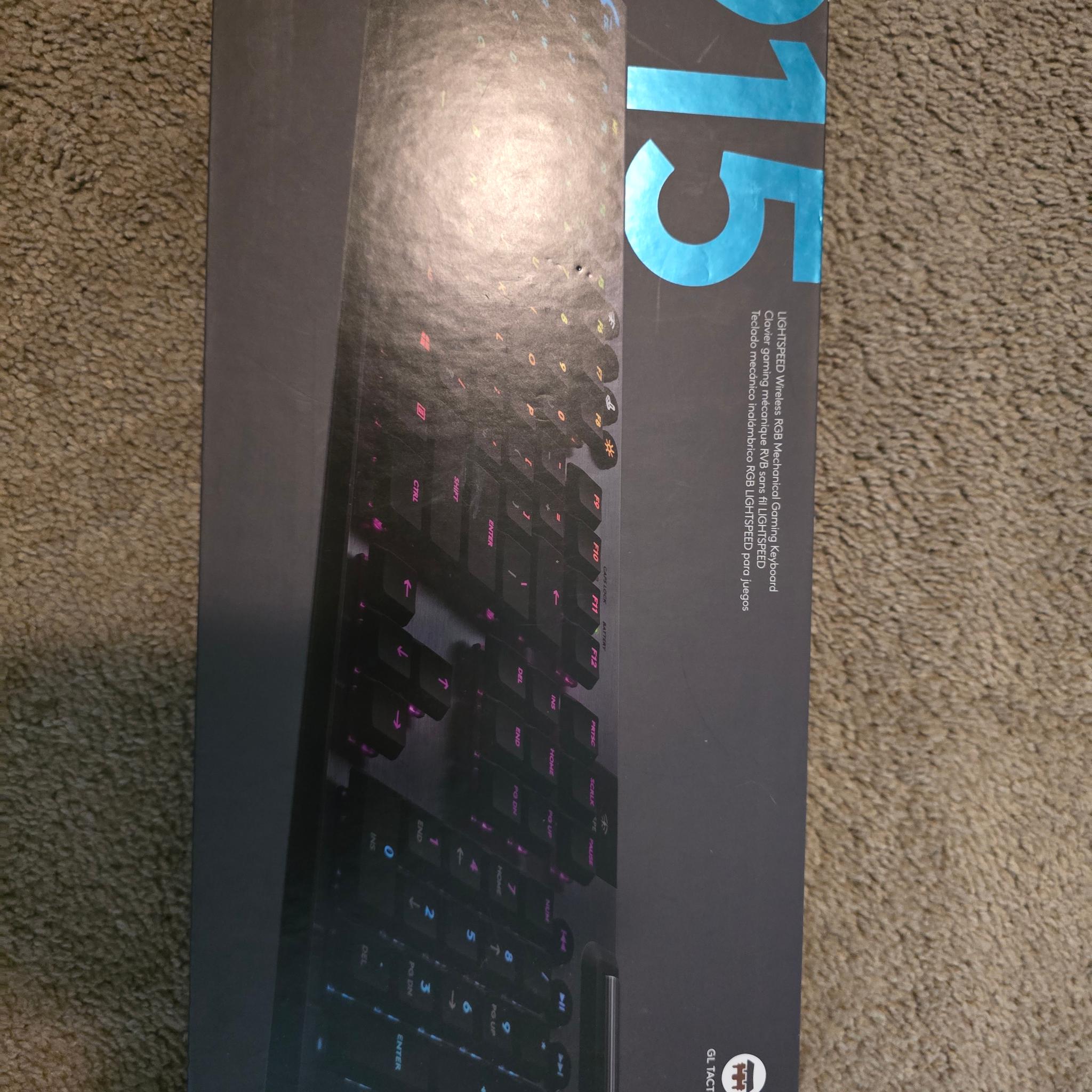 Logitech G Pro Mouse and G915 Keyboard