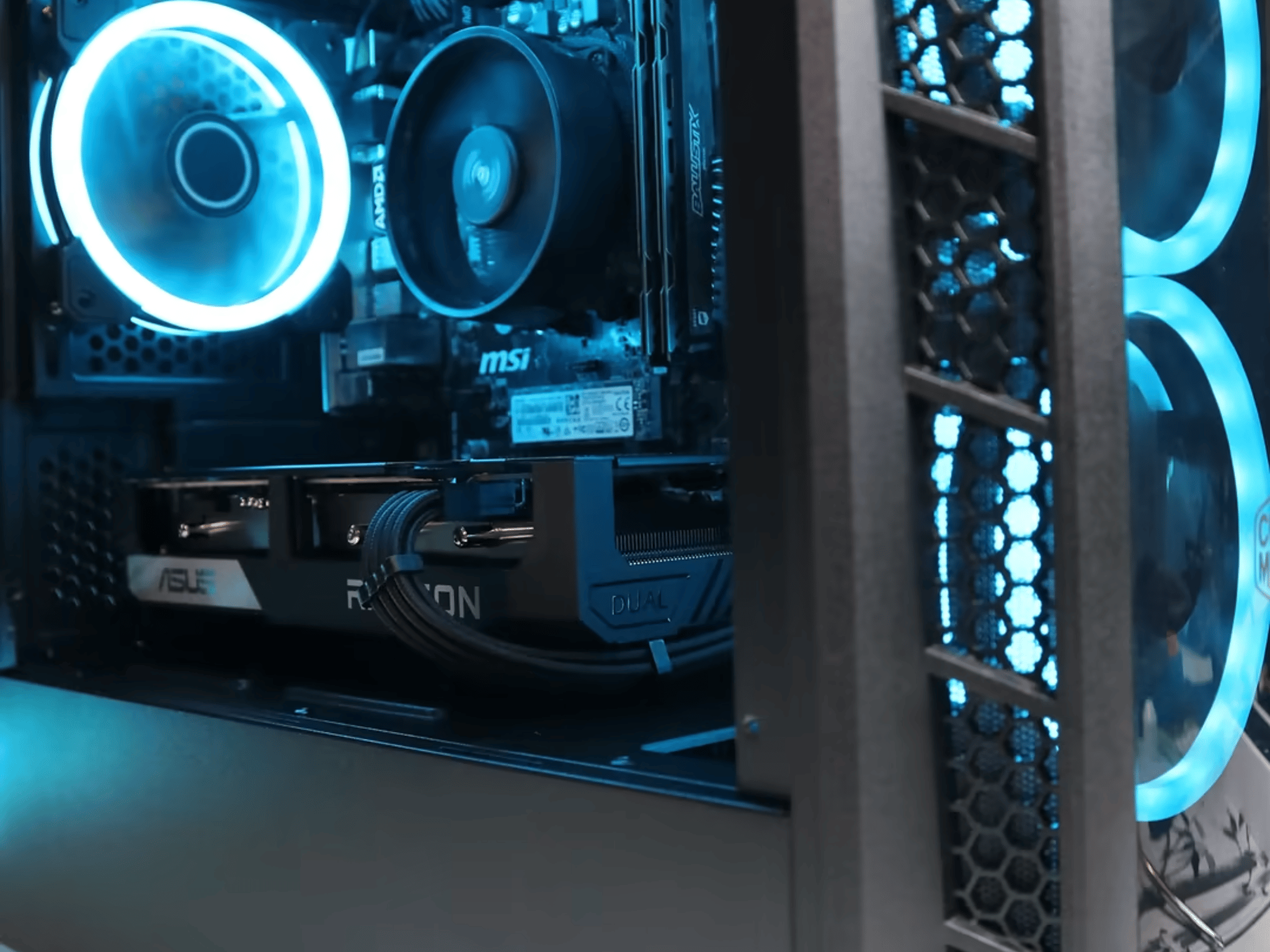 Prithee | Ryzen 7 1700/RX 6600 Gaming PC FREE SHIPPING