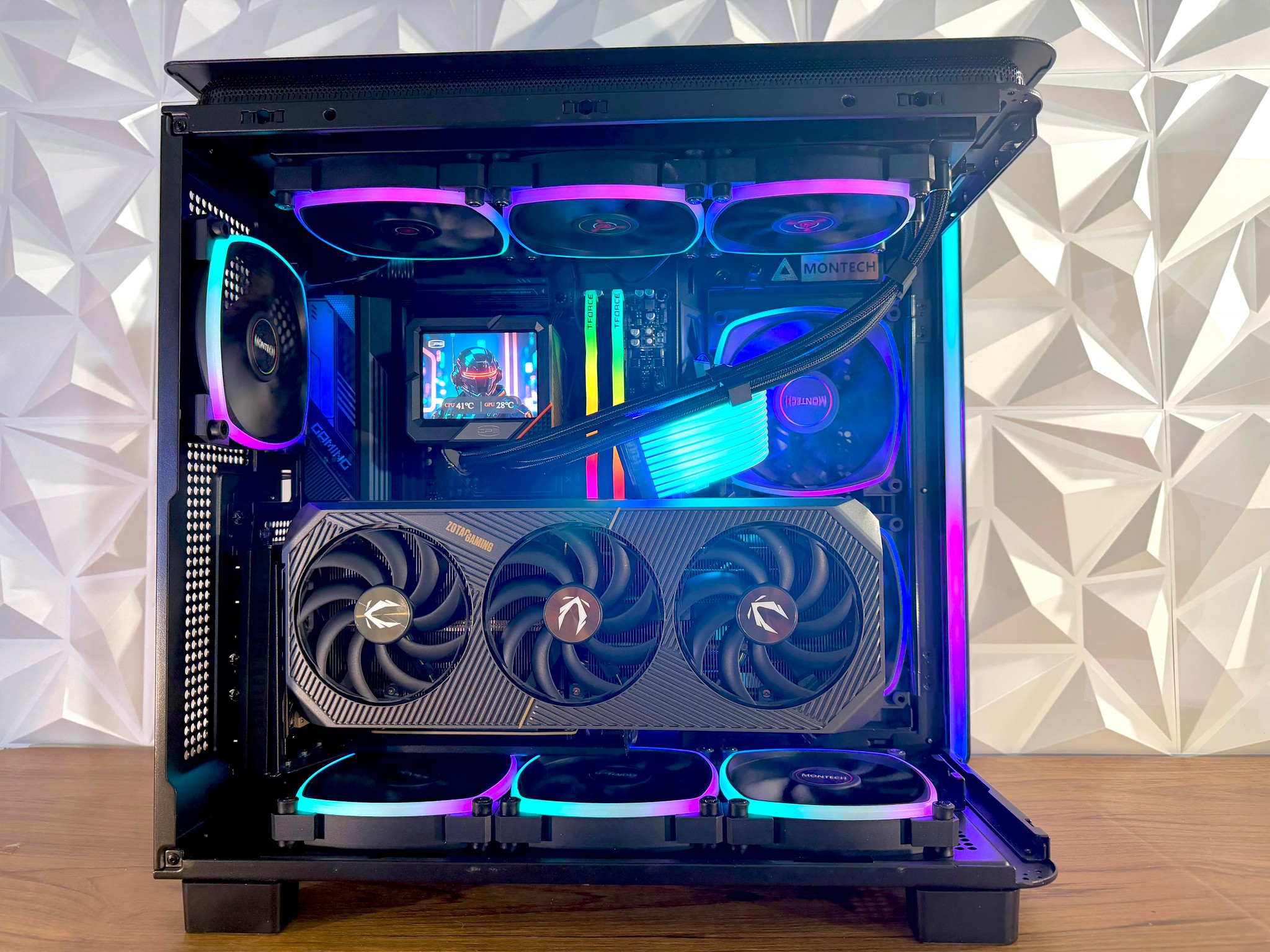 🧊 RTX 5080| Ryzen 7 9850X3D | 32GB RGB | 2TB | Windows 11 Pro “AURORA TITAN” 🧊