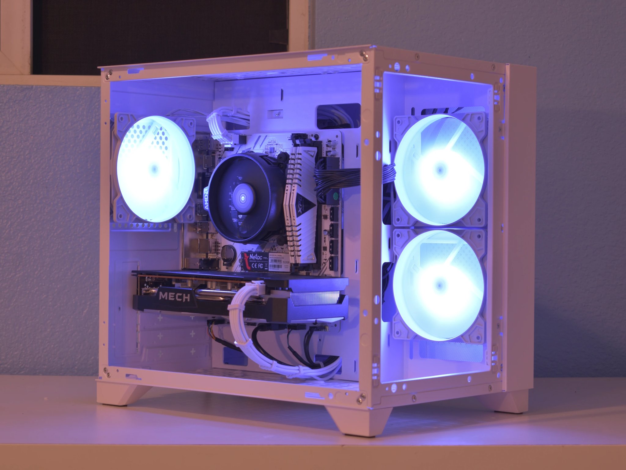 💸Value Gamer💸 Ryzen 5 5500 | AMD RX 6600 8GB | 16GB DDR4 | 512GB nVME SSD | RGB | Win11 + Wifi