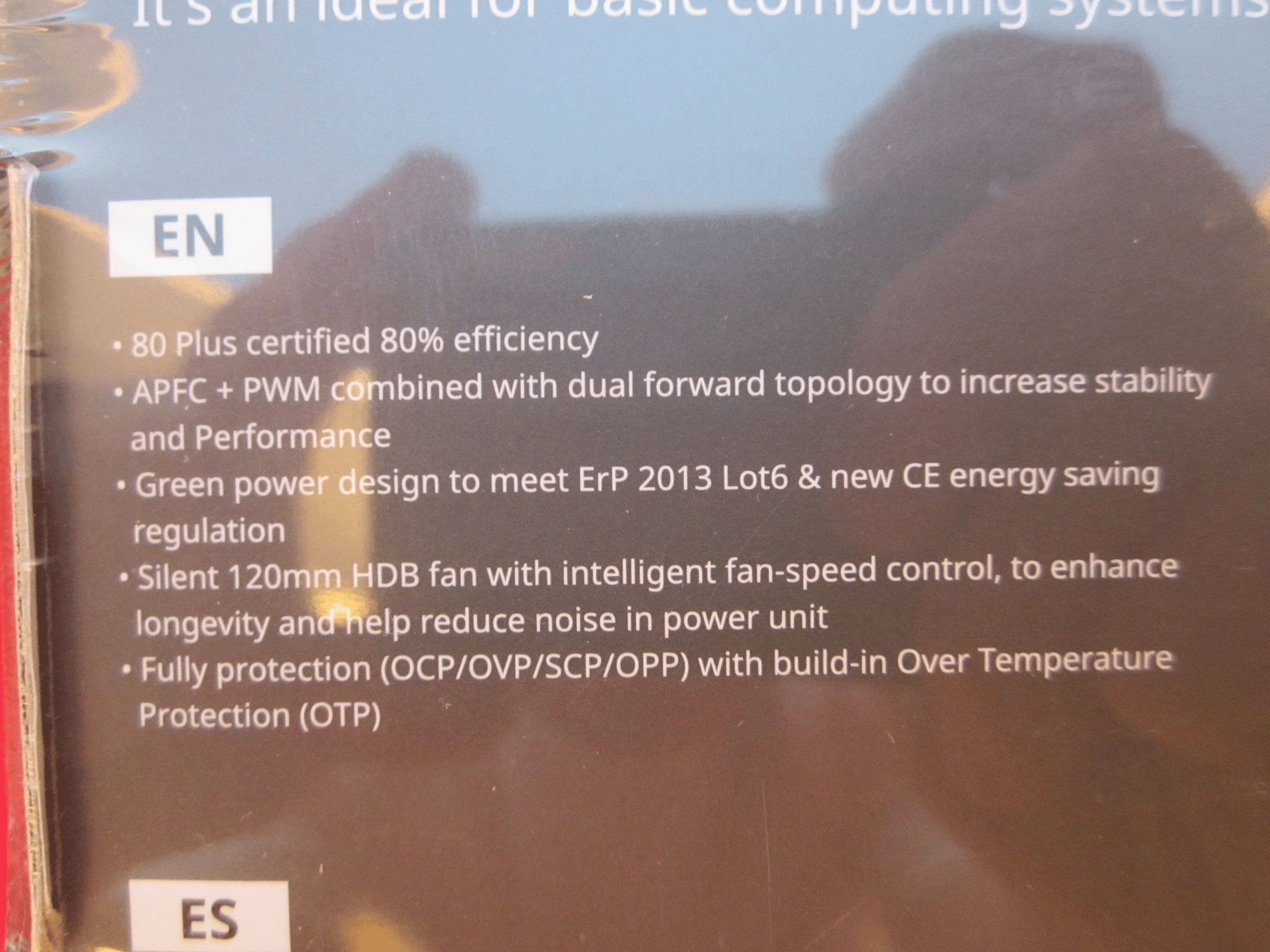 New Cooler Master MasterWatt Lite 80+ 500w Power Supply