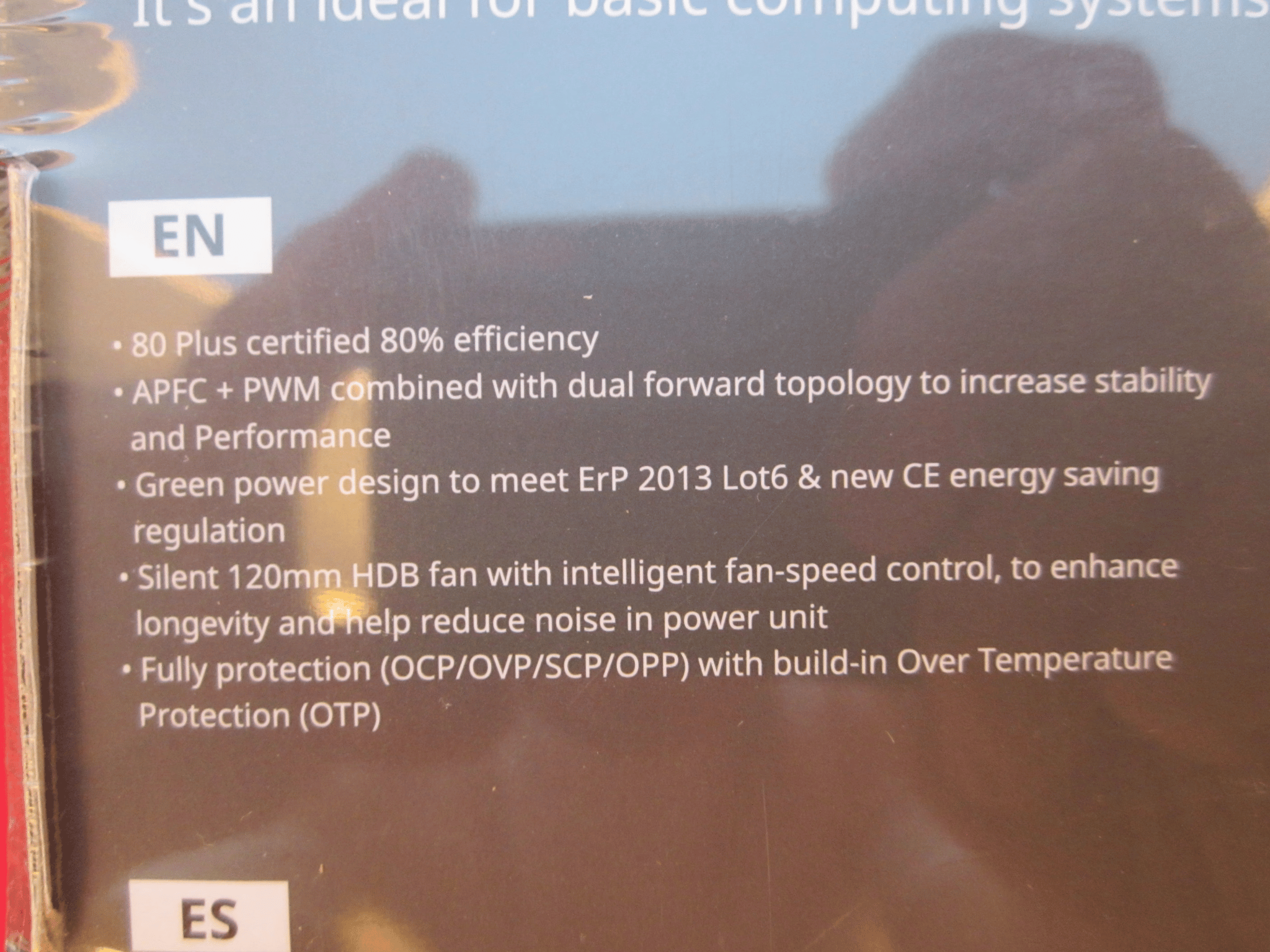 New Cooler Master MasterWatt Lite 80+ 500w Power Supply