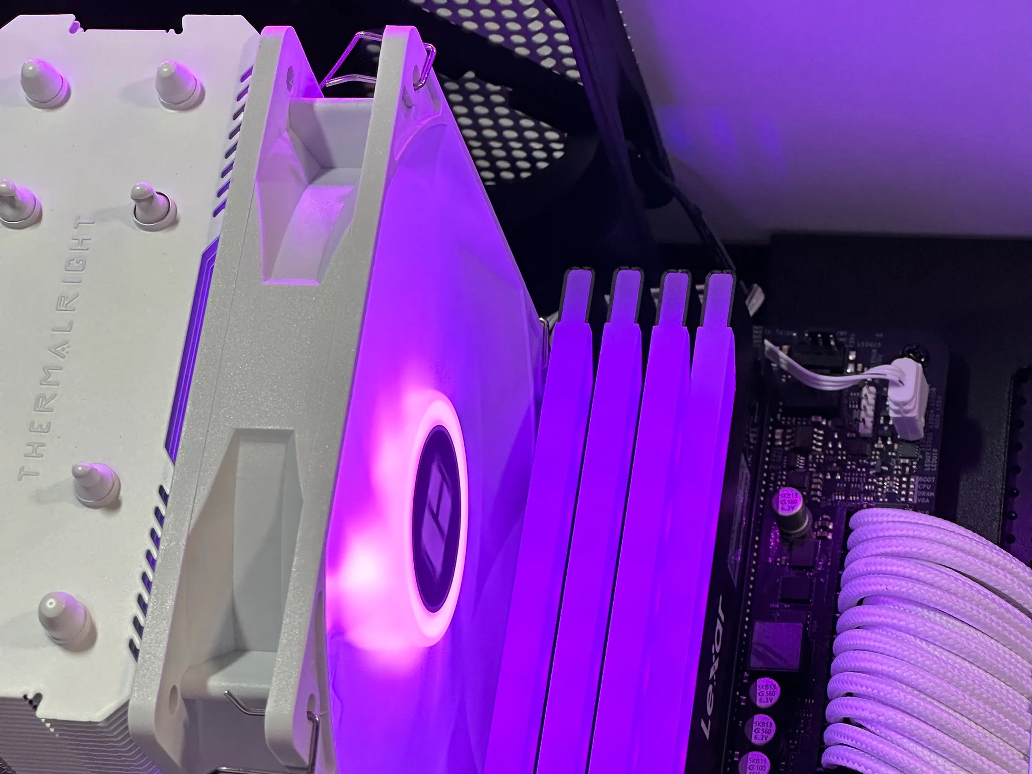 Intel i5 10400F/Nvidia GTX 1080ti Custom White RGB Gaming PC WIFI WIN11