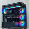RTX 3080, Ryzen 7 5700X, 32GB DDR4, 1TB NVMe SSD, WiFi - Liquid Cooled Gaming PC