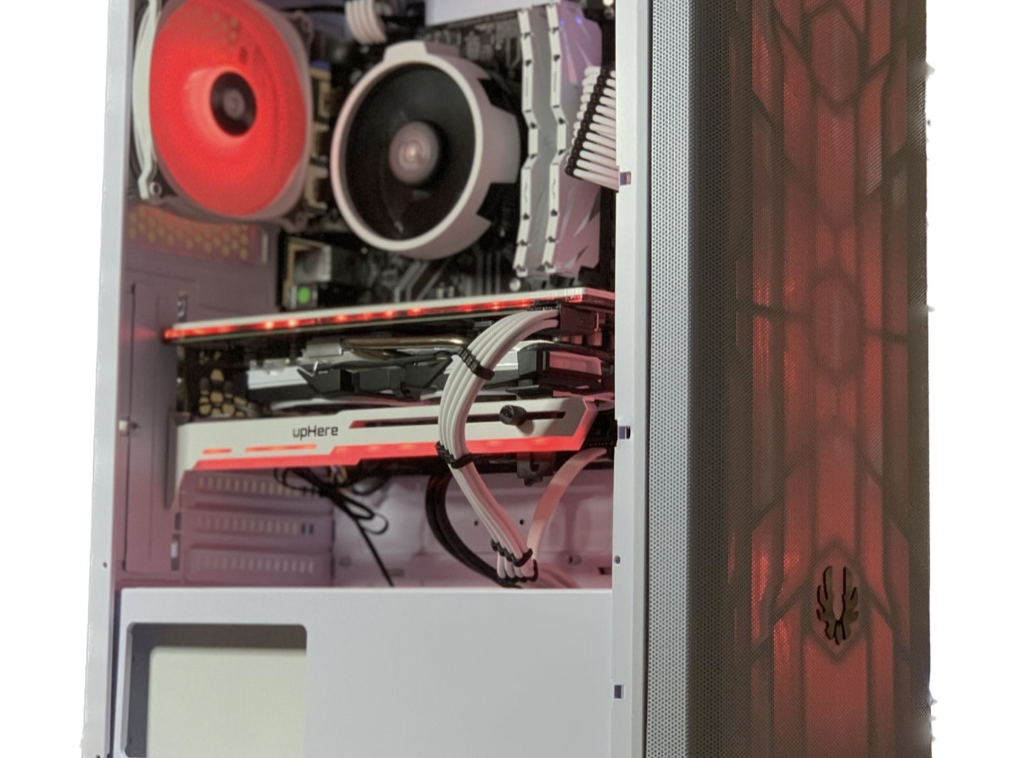 Entry Level White Gaming PC (Ryzen 5 2600 + RX 580) w/ WIFI