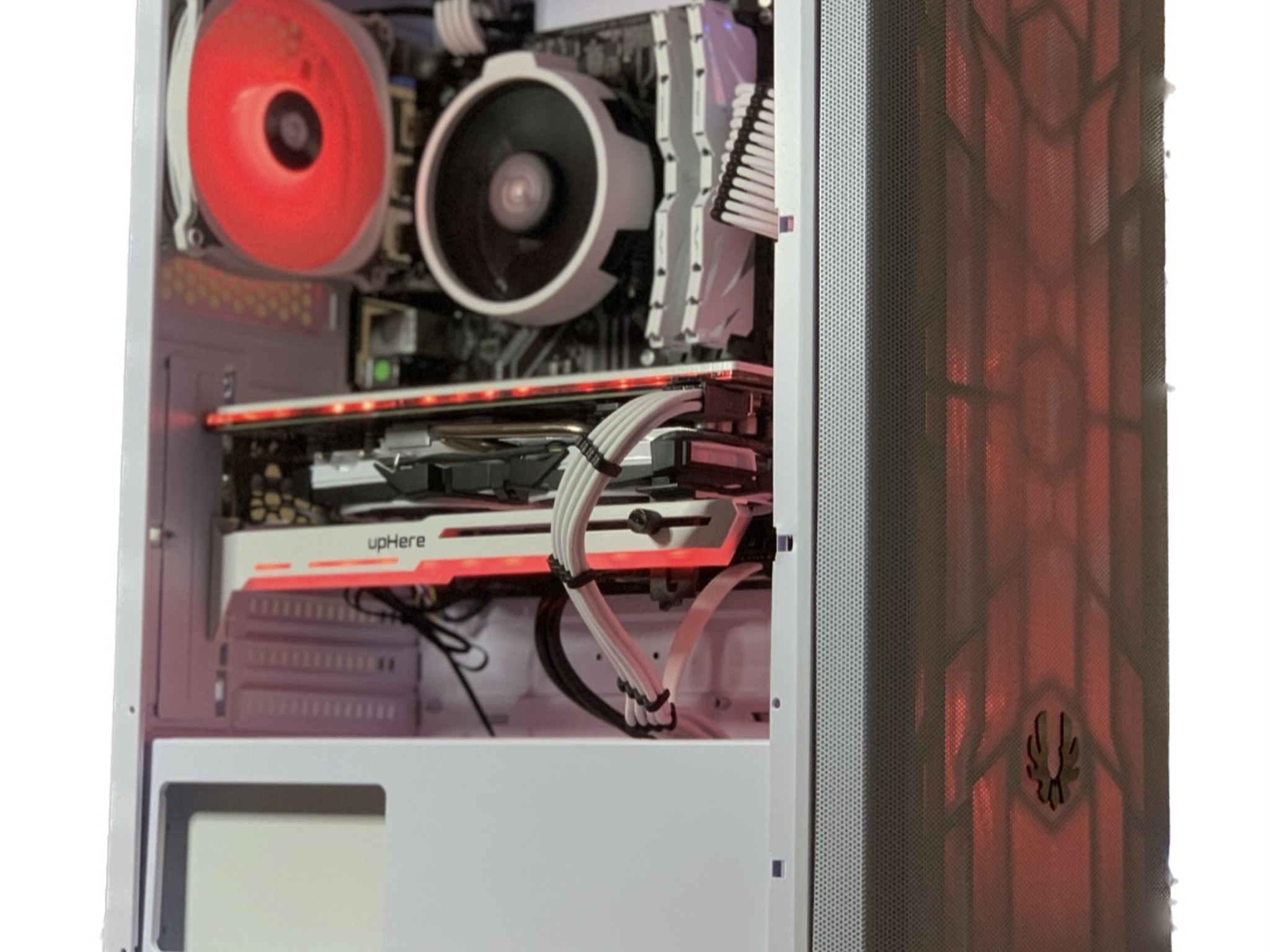 Entry Level White Gaming PC (Ryzen 5 2600 + RX 580) w/ WIFI