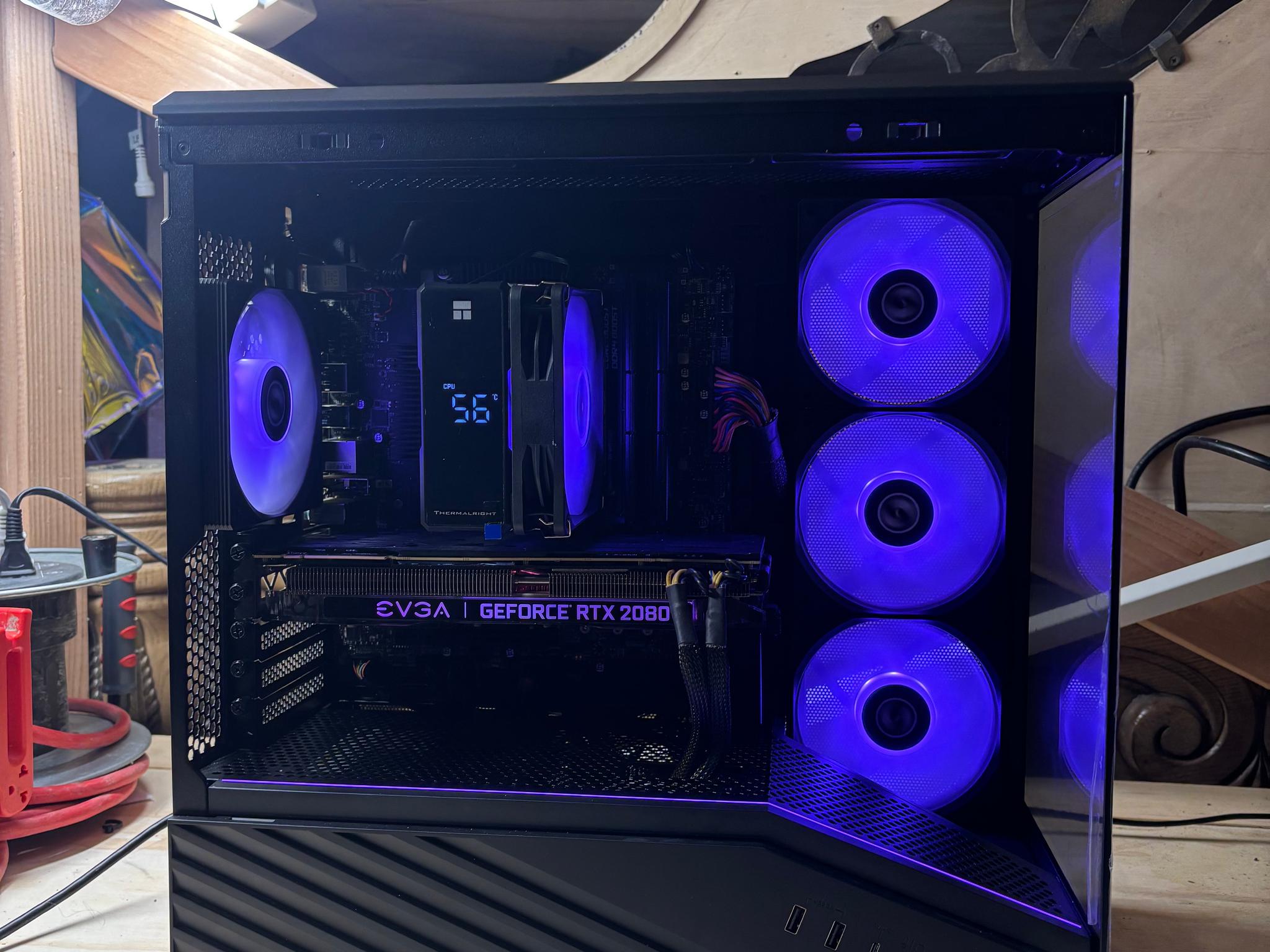 GeForce RTX 2080 Ti, Core i7, 2.5tb storage, 16gb ram