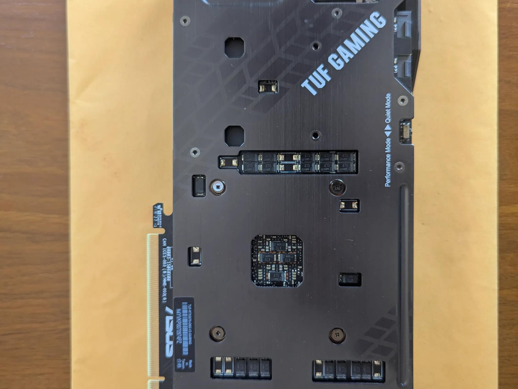 Copy of ASUS NVIDIA GeForce RTX 3070 Ti TUF Gaming Overclocked Triple-Fan 8GB GDDR6X PCIe 4.0 Gra...