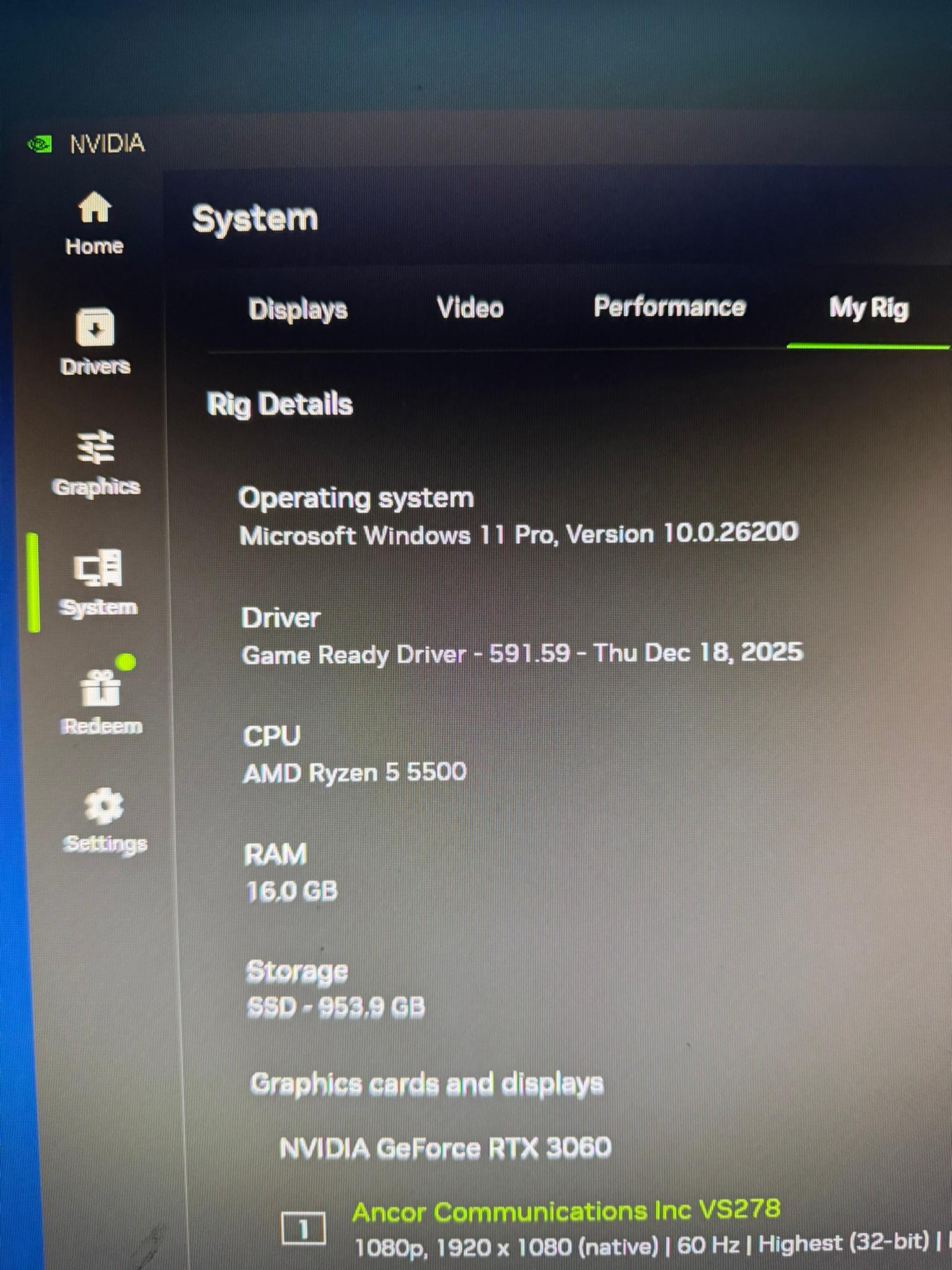 1080p Gaming Beast | RTX 3060 12GB | Ryzen 5 5500 | 16GB DDR4 | 1 TB | WIFI