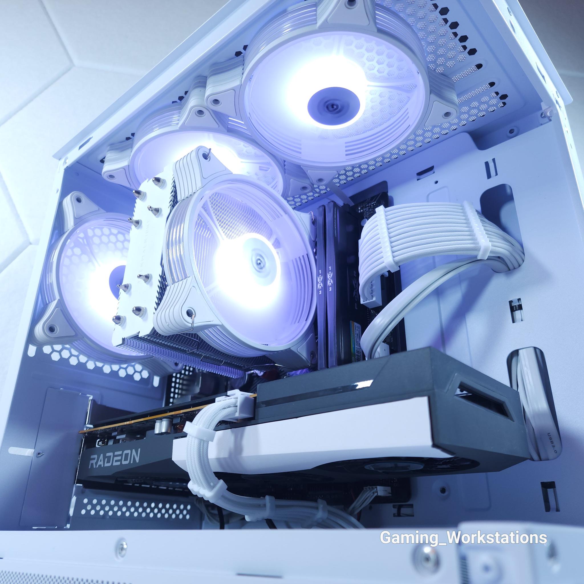 🤍🤍🤍1080p gaming | RX 6600 | Ryzen 5 5500 | 16GB 3200MHz | 1TB NVMe SSD