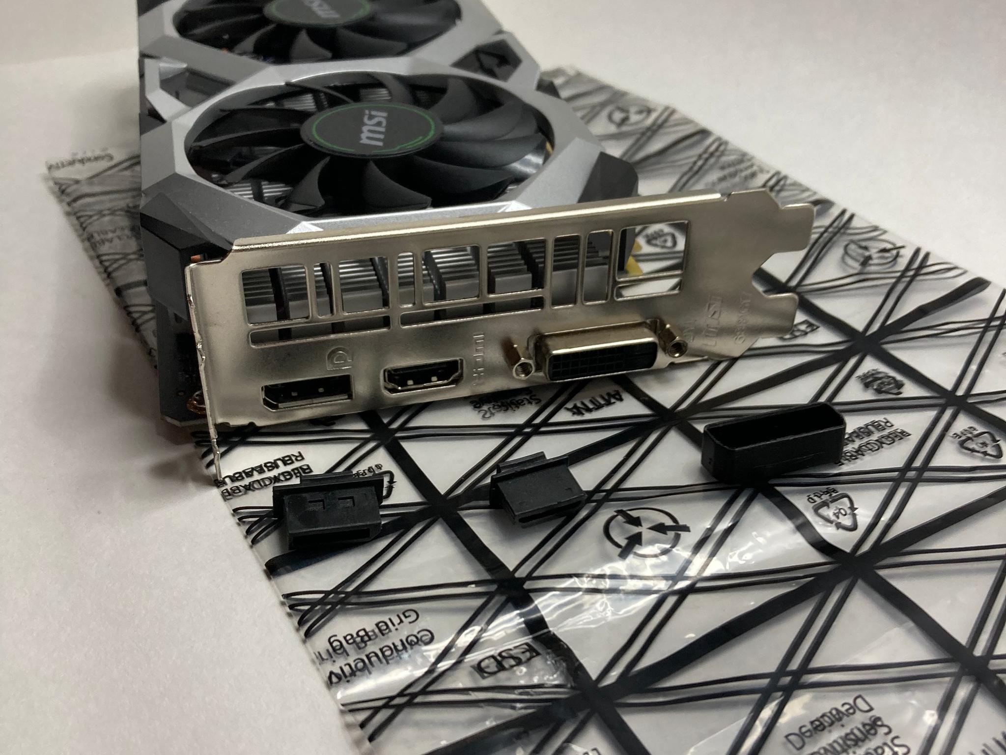 MSI GeForce GTX 1650 Super VENTUS XS OC edition - USED