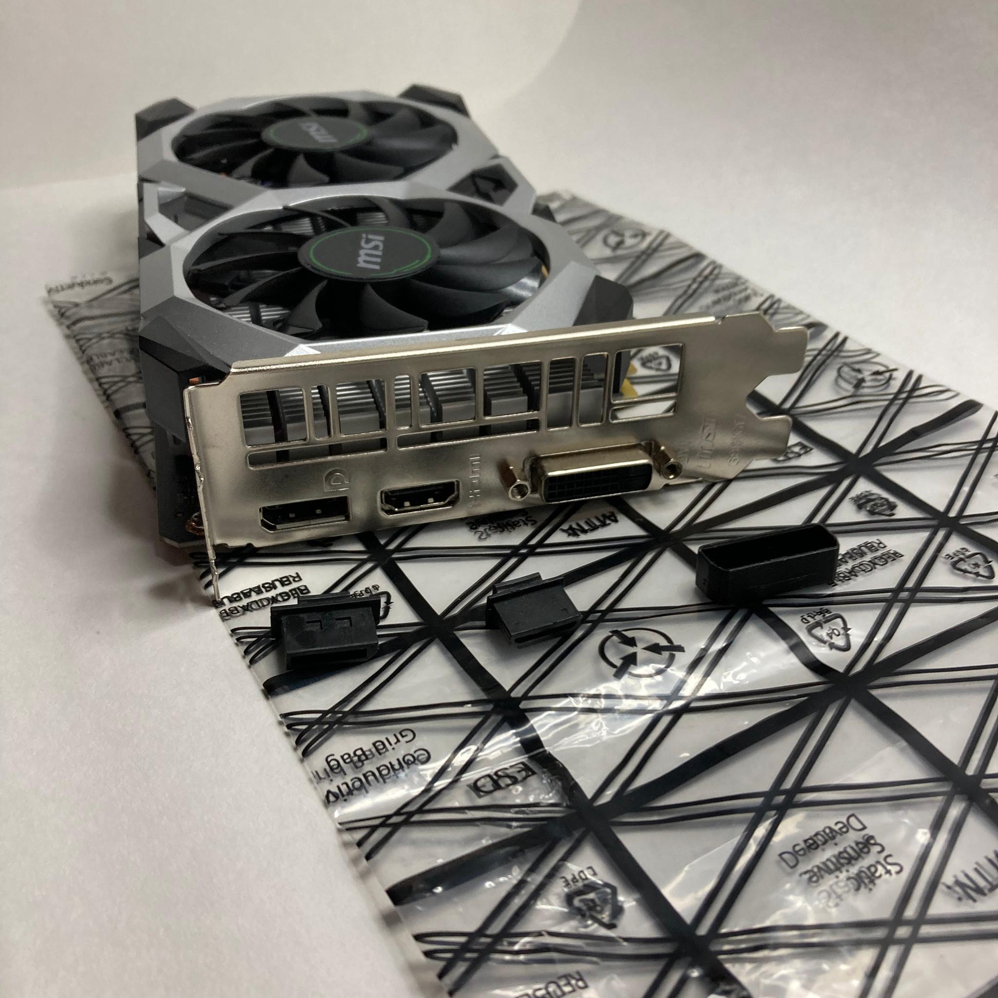 MSI GeForce GTX 1650 Super VENTUS XS OC edition - USED