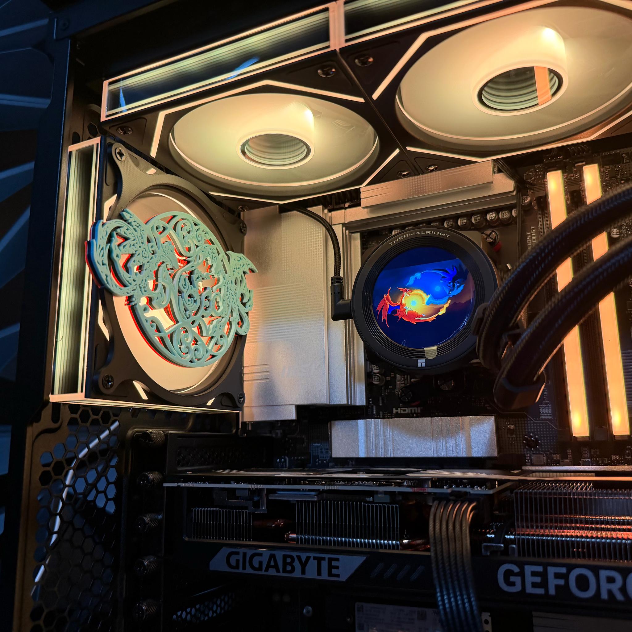 🔥🐉 XY FLAME 🐉🔥 Ryzen 9 7900X| RTX 5070| 32 GB DDR5| 1.5 TB NVMe| 850W PSU