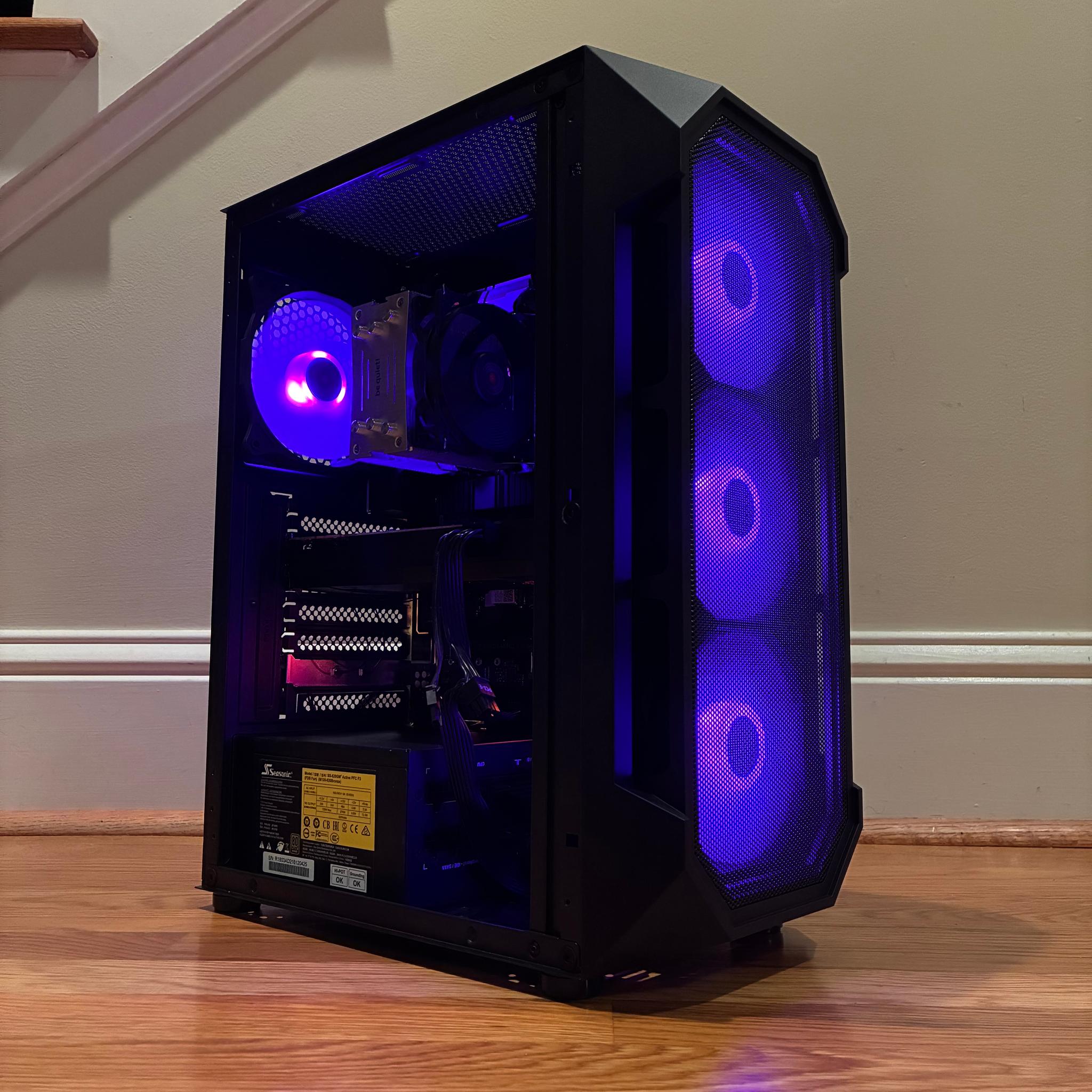 GTX 1070 8GB i5 8600K CUSTOM RGB GAMING PC WINDOWS 10/11 16GB DDR4 512GB NVME SSD WIFI