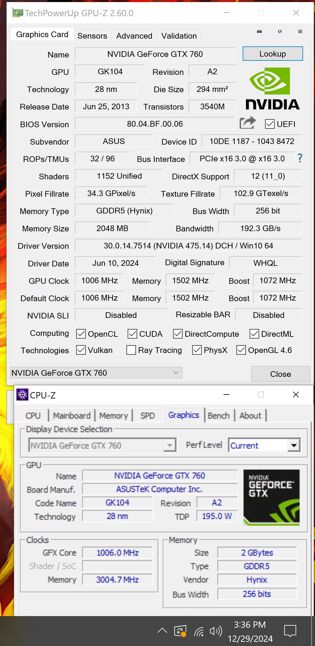 ASUS GTX 760 DirectCU II OC | Jawa