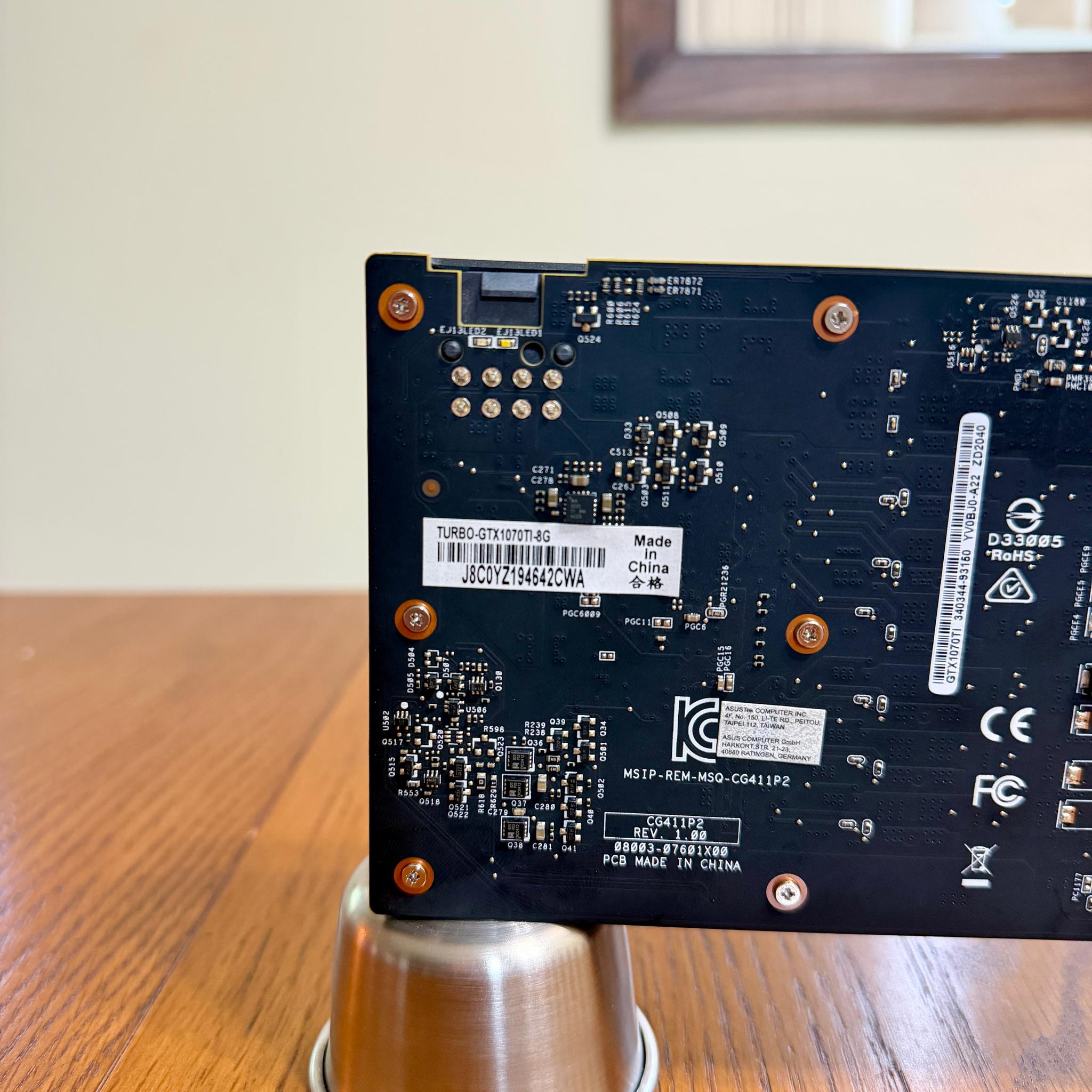 ASUS Turbo GeForce GTX 1070 Ti