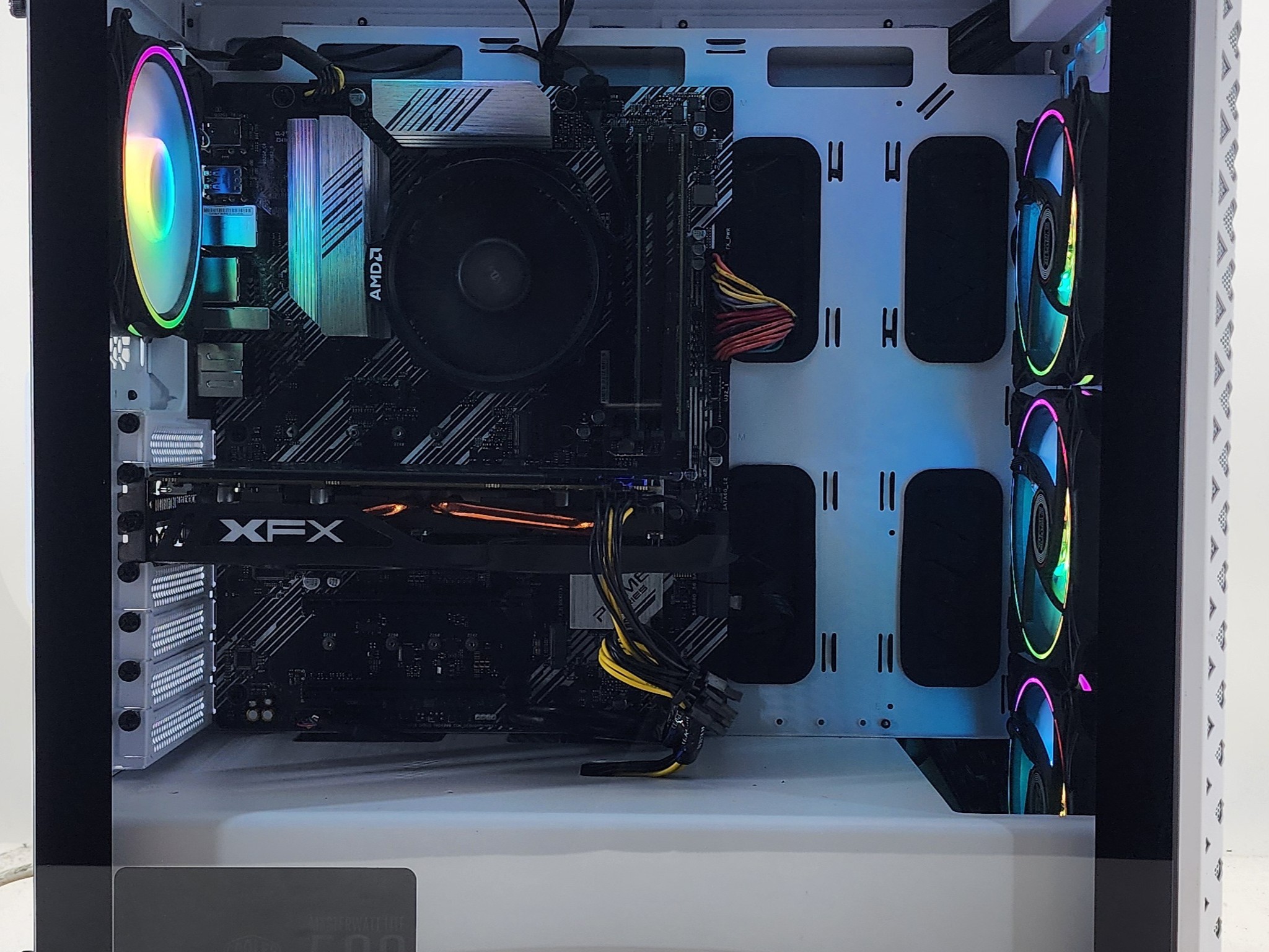 Gaming PC Ryzen 3 4100 8GB RAM 256GB SSD+1TB HDD RX 570 8GB Windows 11 Computer