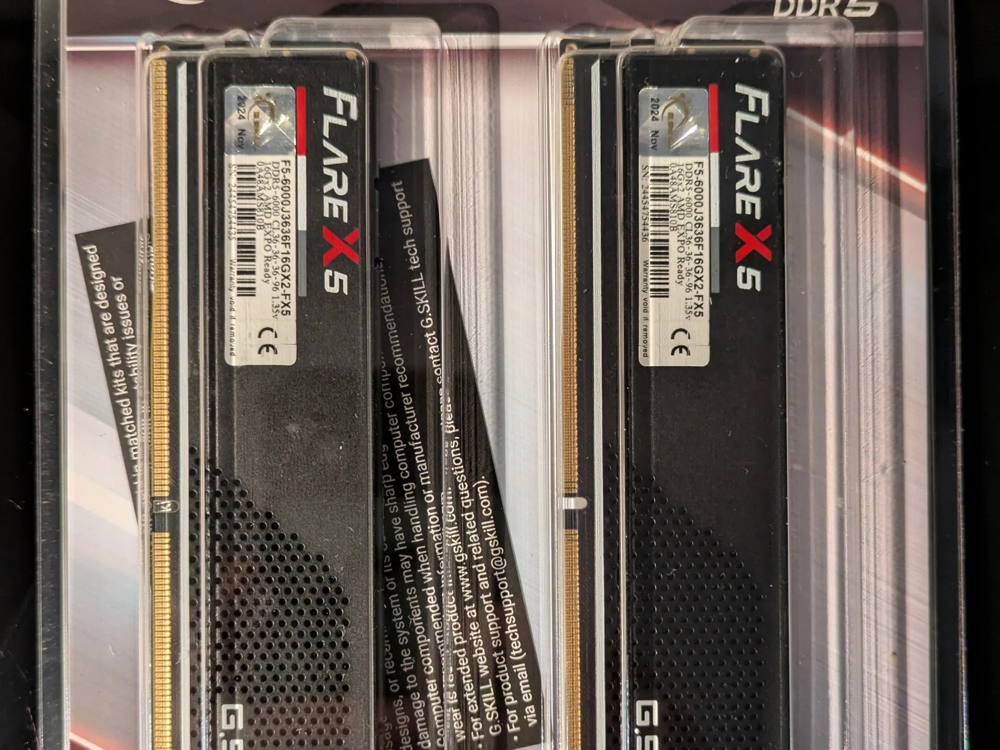 🔥🔥BNIB Ryzen 7 9800X3D Processor|Gigabyte B650 Gaming X AX V2|32GB G.Skill Flare X5 DDR5-6000🔥🔥