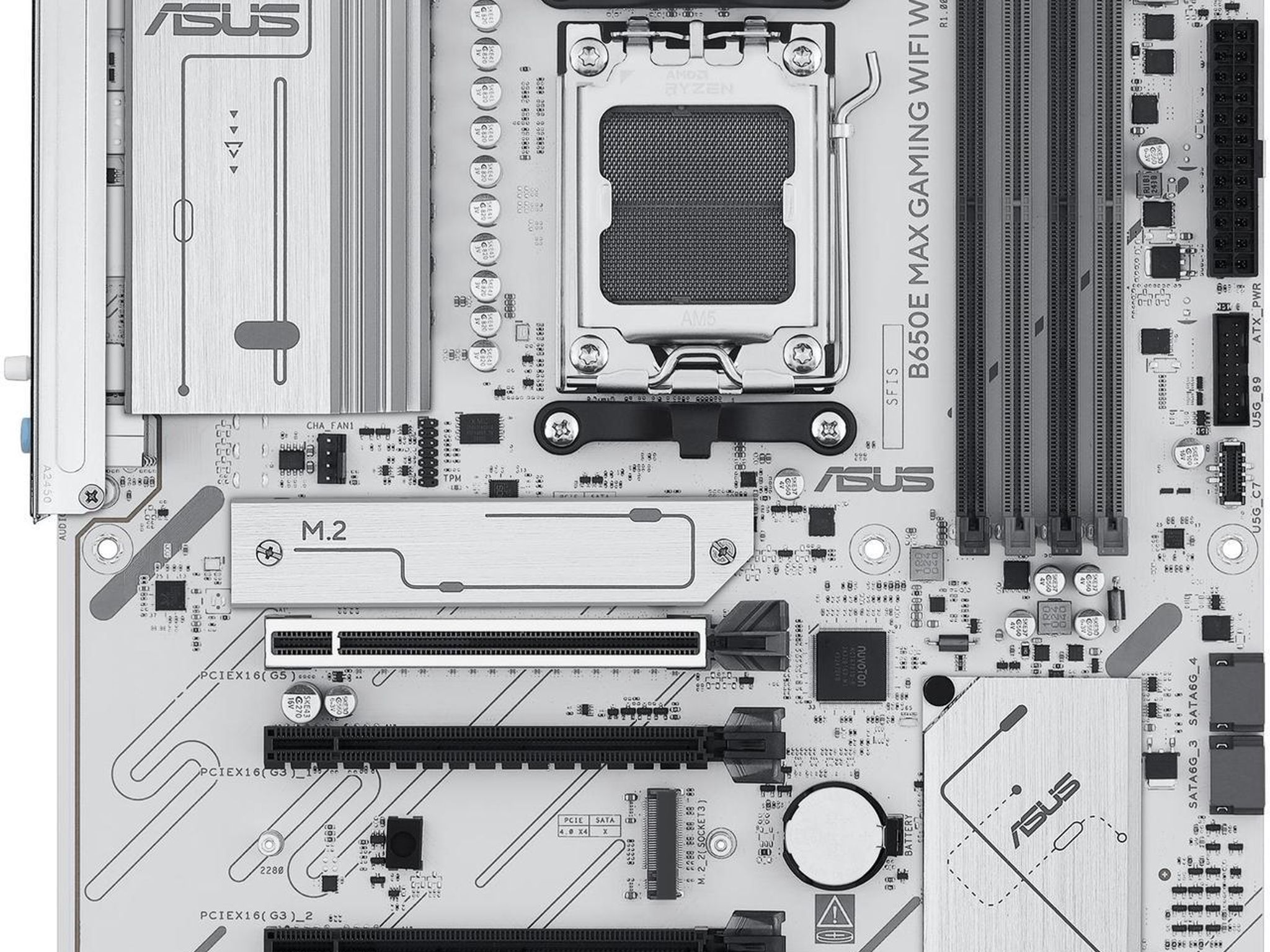ASUS B650E MAX GAMING WIFI W - AMD B650 AM5 ATX Motherboard