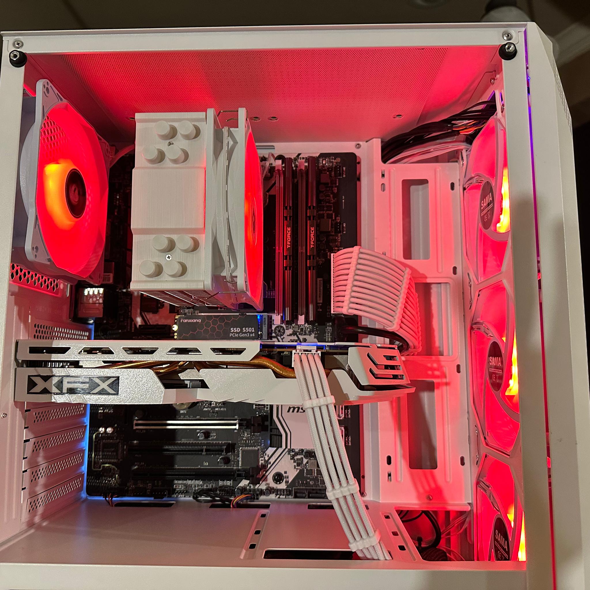 RGB Gaming PC Intel i5-6600k / RX 580 8gb / 16gb Ram