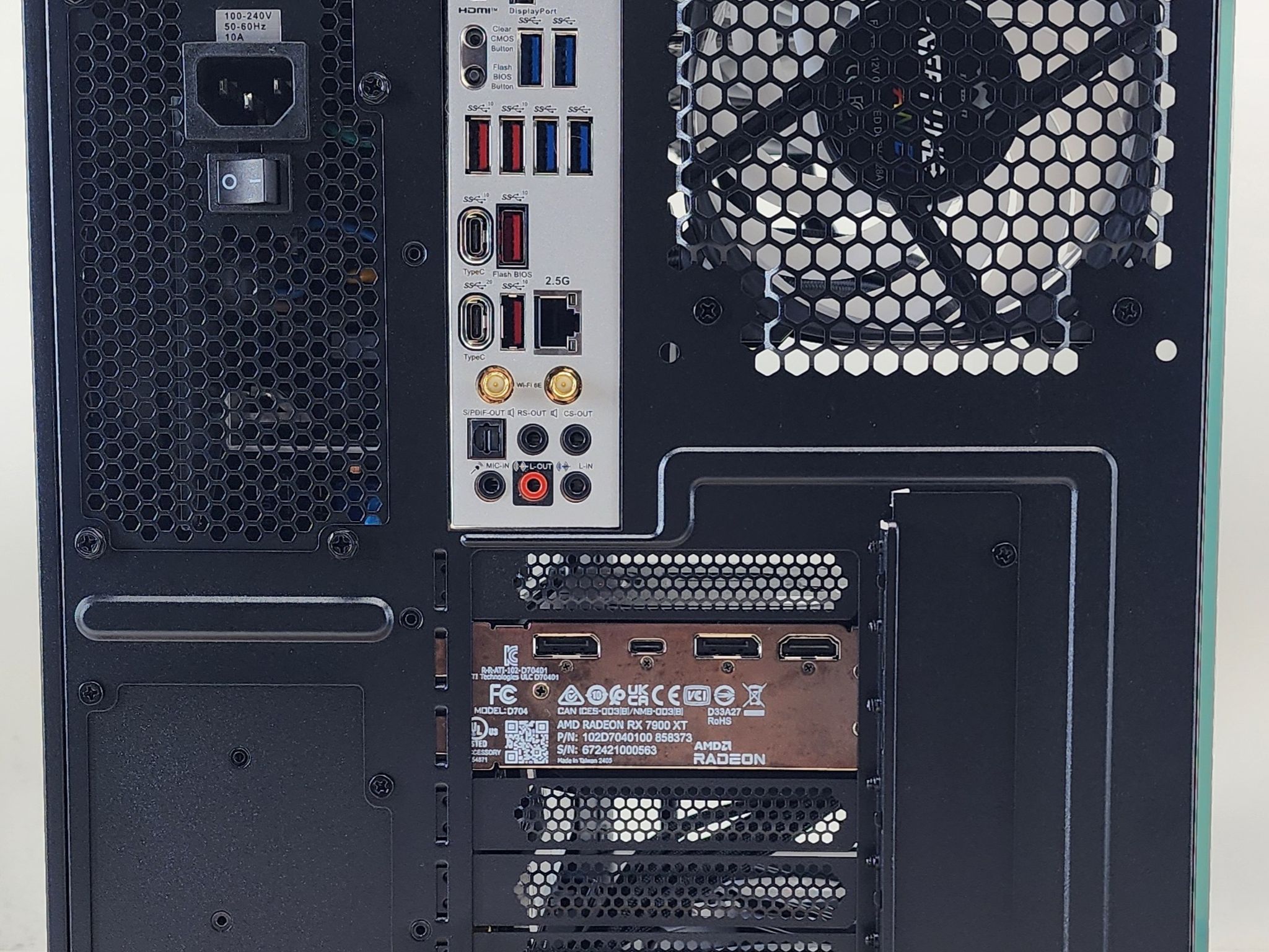 Gaming PC i7-12700KF 32GB RAM 2TB SSD RX 7900 XT 20GB Windows 11 Computer