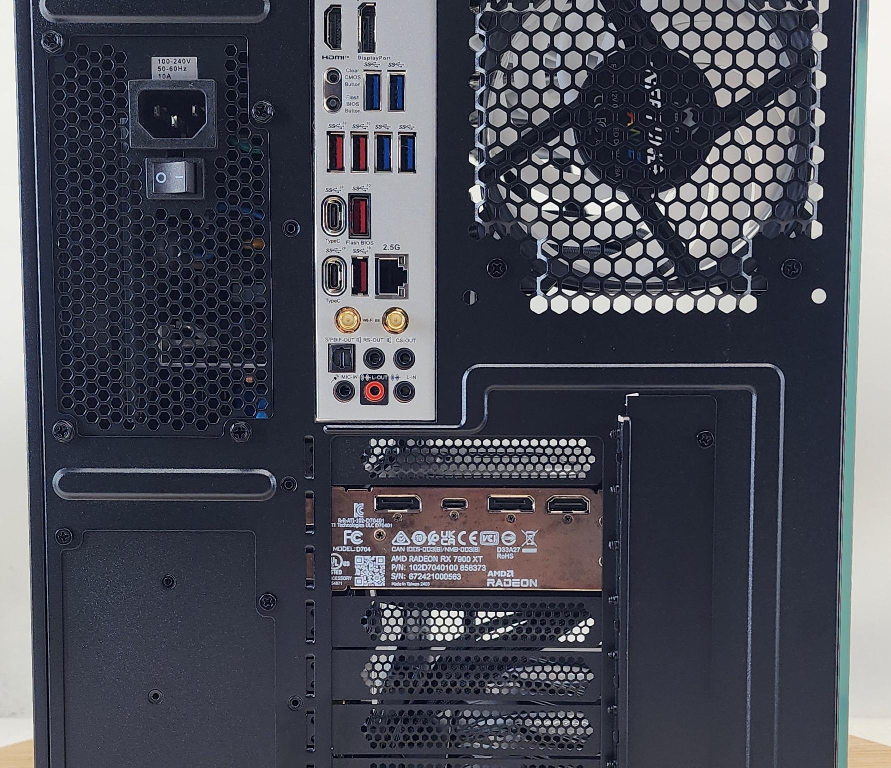 Gaming PC i7-12700KF 32GB RAM 2TB SSD RX 7900 XT 20GB Windows 11 Computer