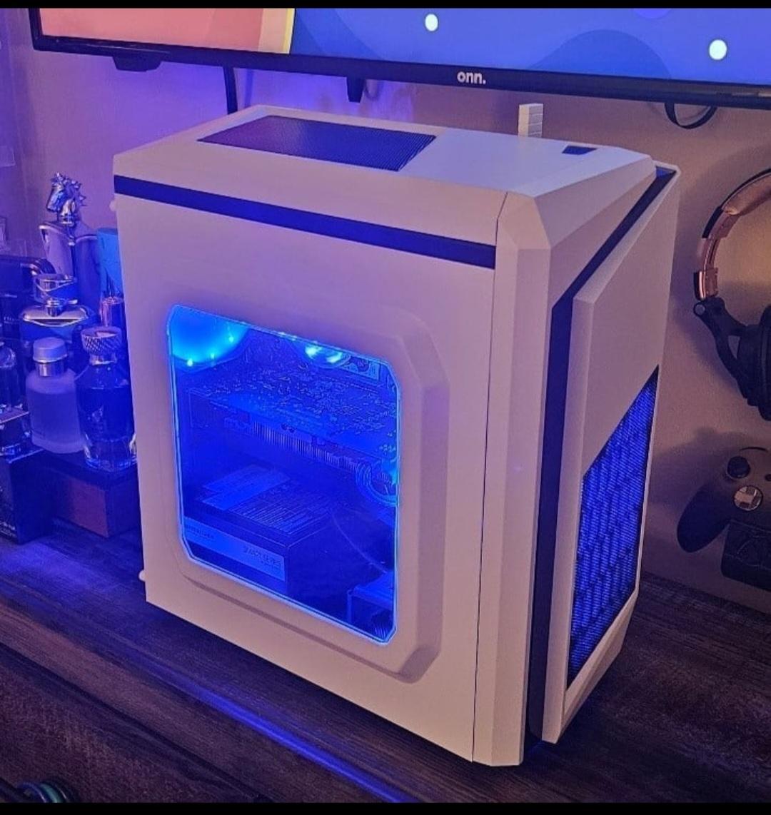Budget "Blueheart" Gaming PC i5 8600 RX 570
