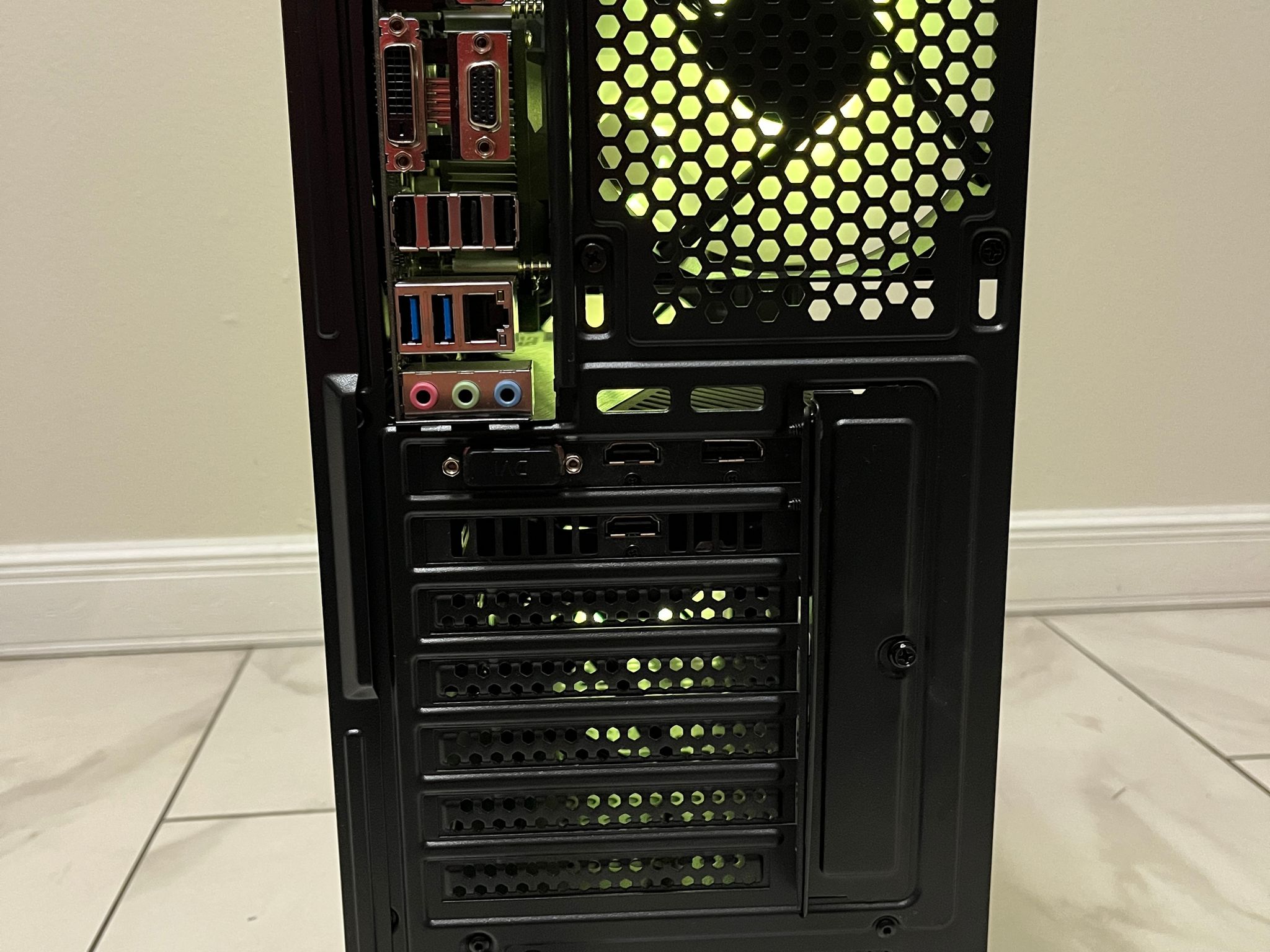 NVIDIA RTX 2060, Intel Core i5-6400, 16GB RAM, 750GB Storage, RGB Gaming PC w/ Wi-Fi & BT