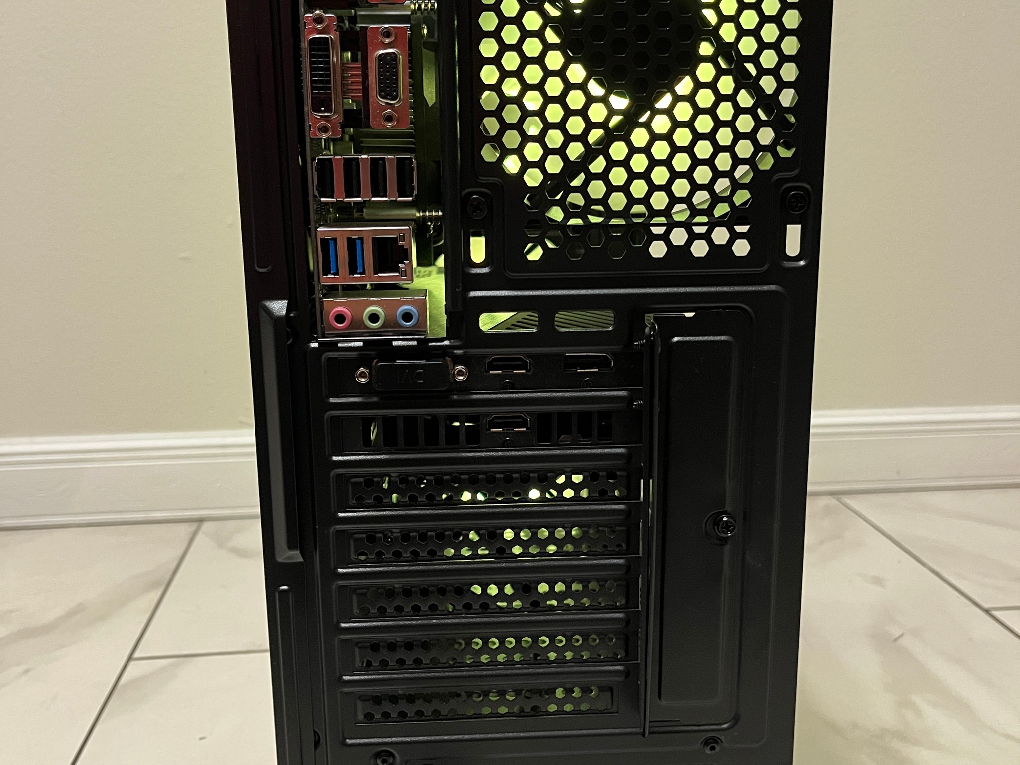 NVIDIA RTX 2060, Intel Core i5-6400, 16GB RAM, 750GB Storage, RGB Gaming PC w/ Wi-Fi & BT
