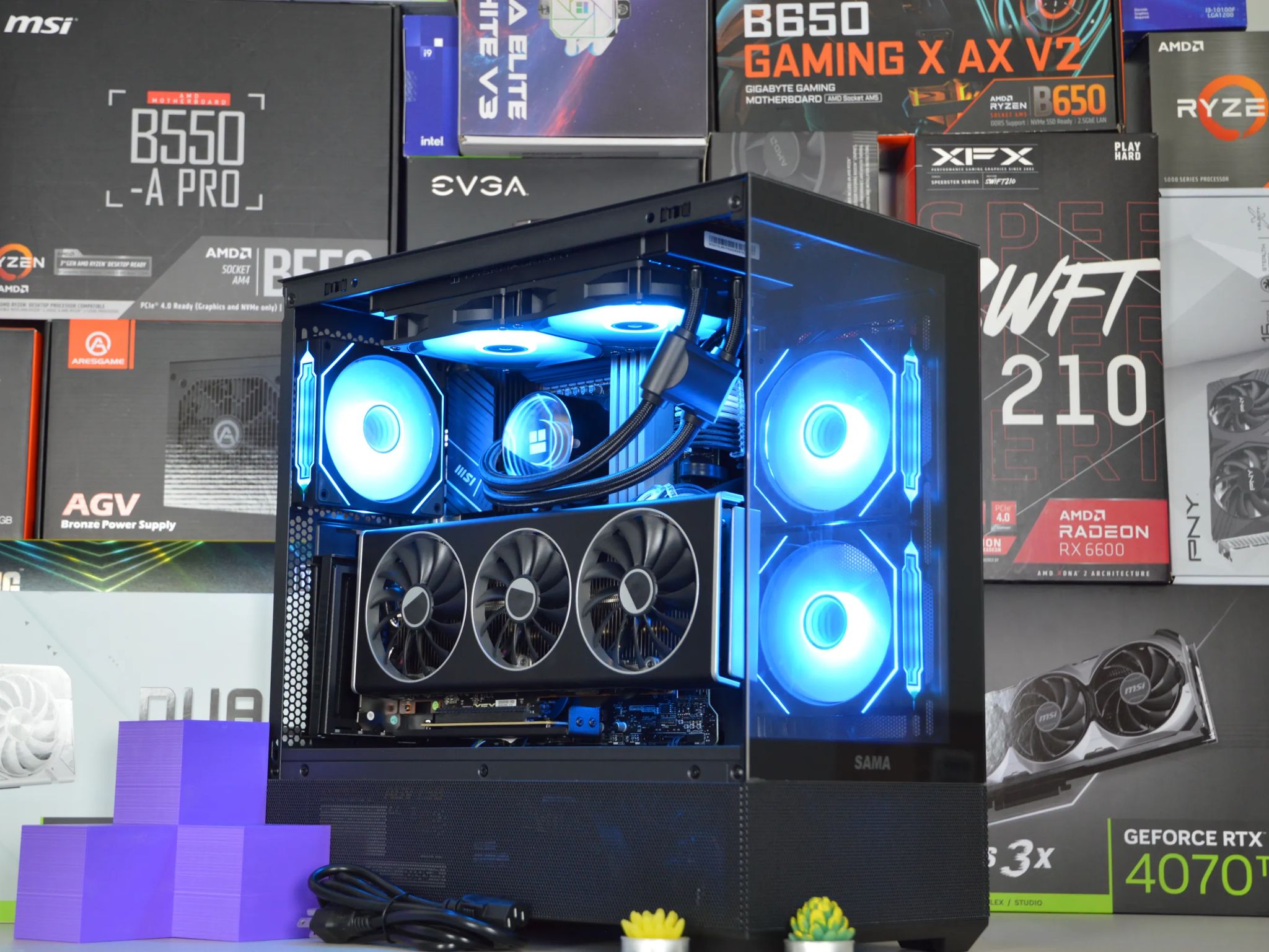 ⚡⚡| RX 7800XT 16GB| INTEL i5-12600KF | 32 GB DDR4 RAM | 2TB GEN4 NVME SSD | The Electrocutioner |