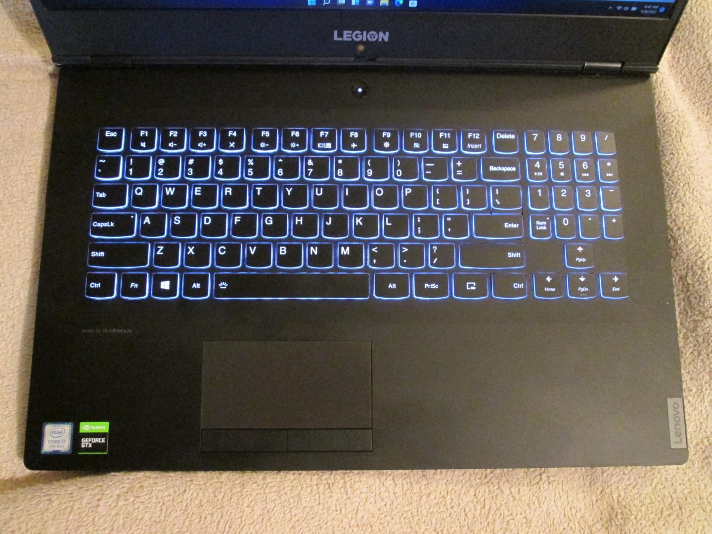 Lenovo Legion Y540-17lrh Windows 11 GTX 1660TI +Games