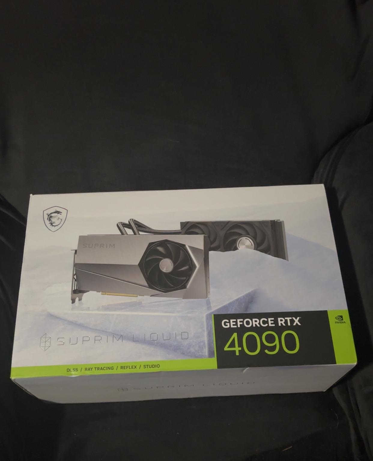 MSI Suprim GeForce RTX 4090 24GB GDDR6X PCI Express 4.0 Video Card RTX 4090 SUPRIM LIQUID 24G