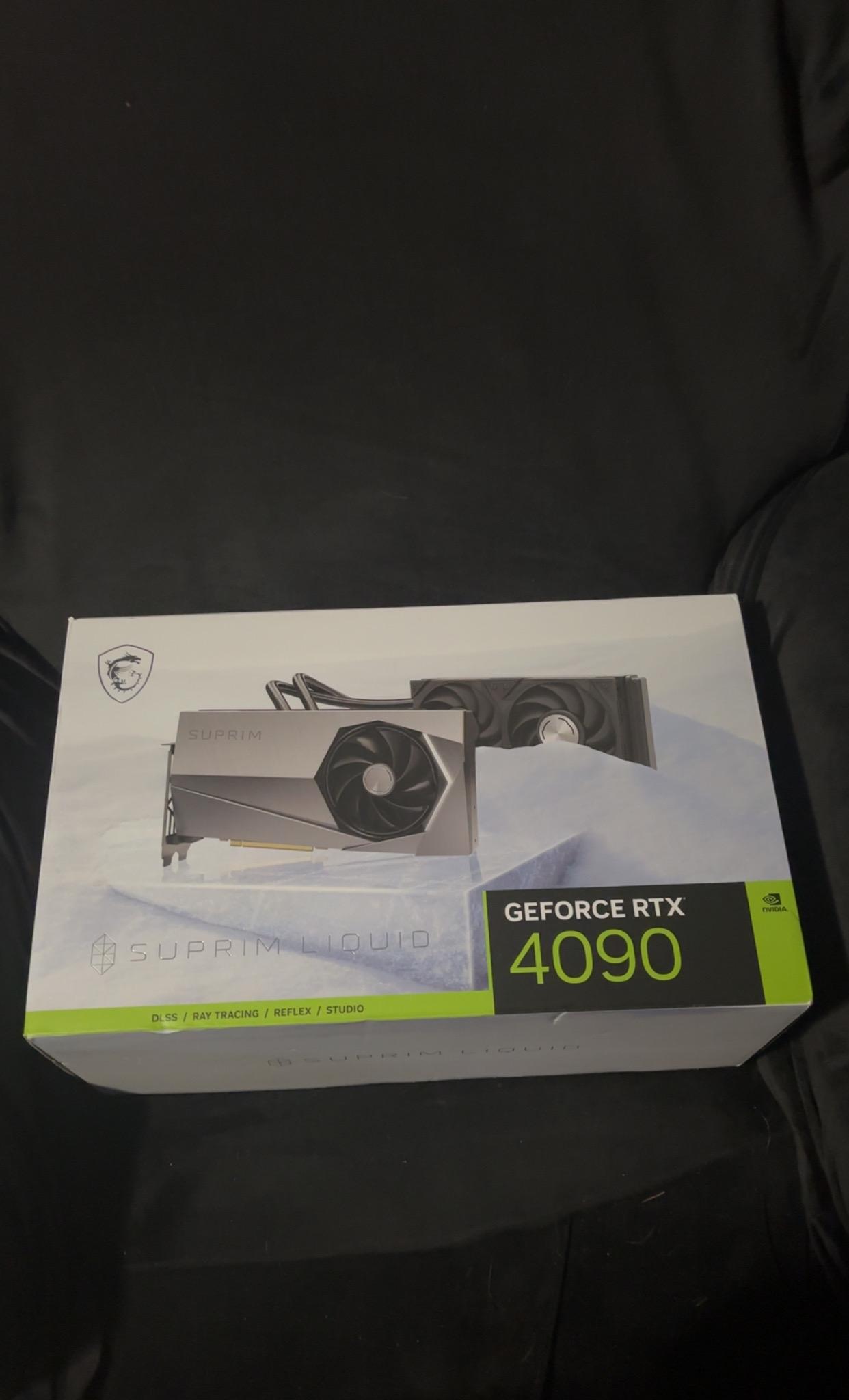 MSI Suprim GeForce RTX 4090 24GB GDDR6X PCI Express 4.0 Video Card RTX 4090 SUPRIM LIQUID 24G