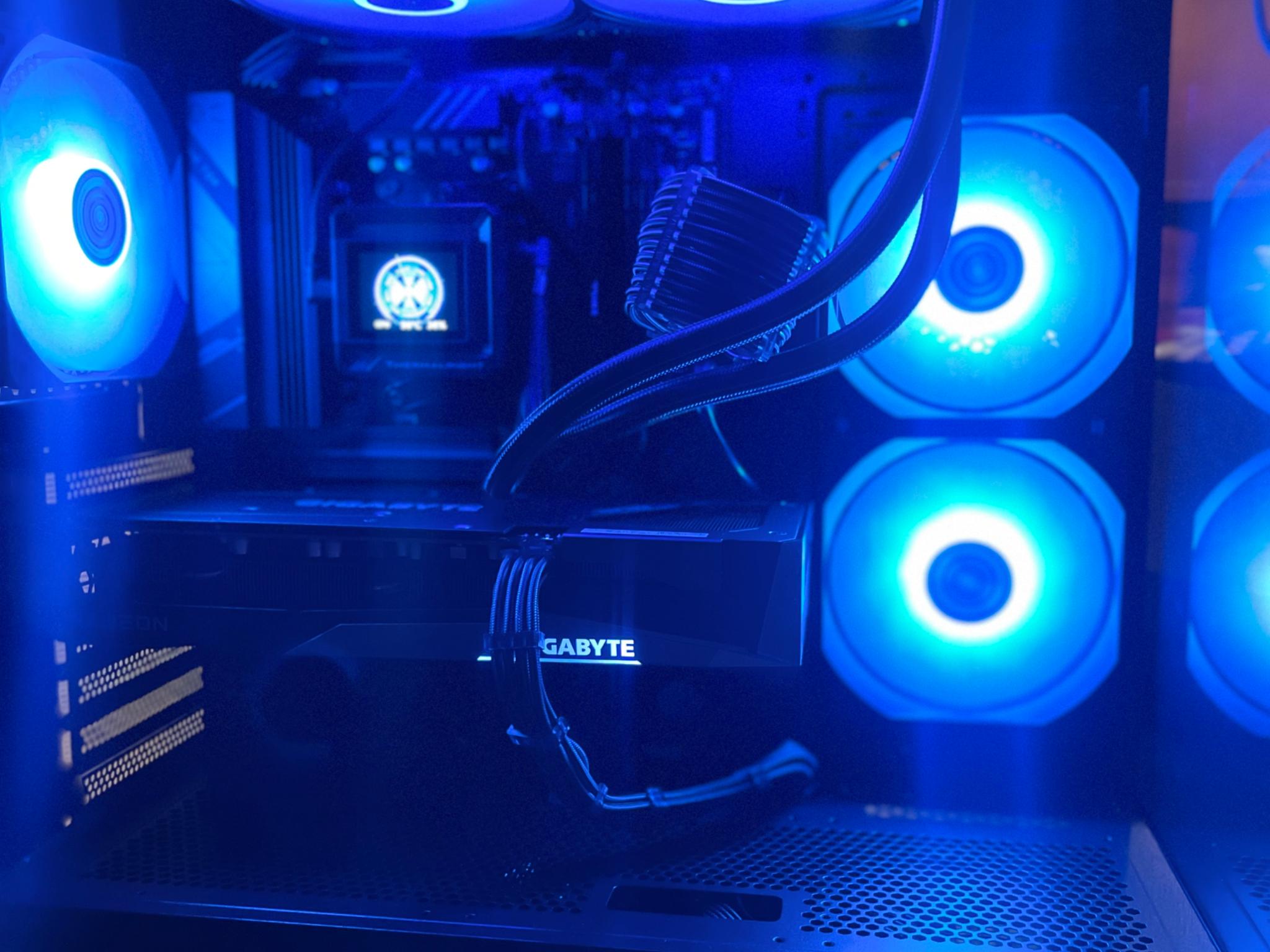 ⚡️“StormCore X – Lightning-Fast Gaming PC with Striking Blue LEDs (On Sale!)”
