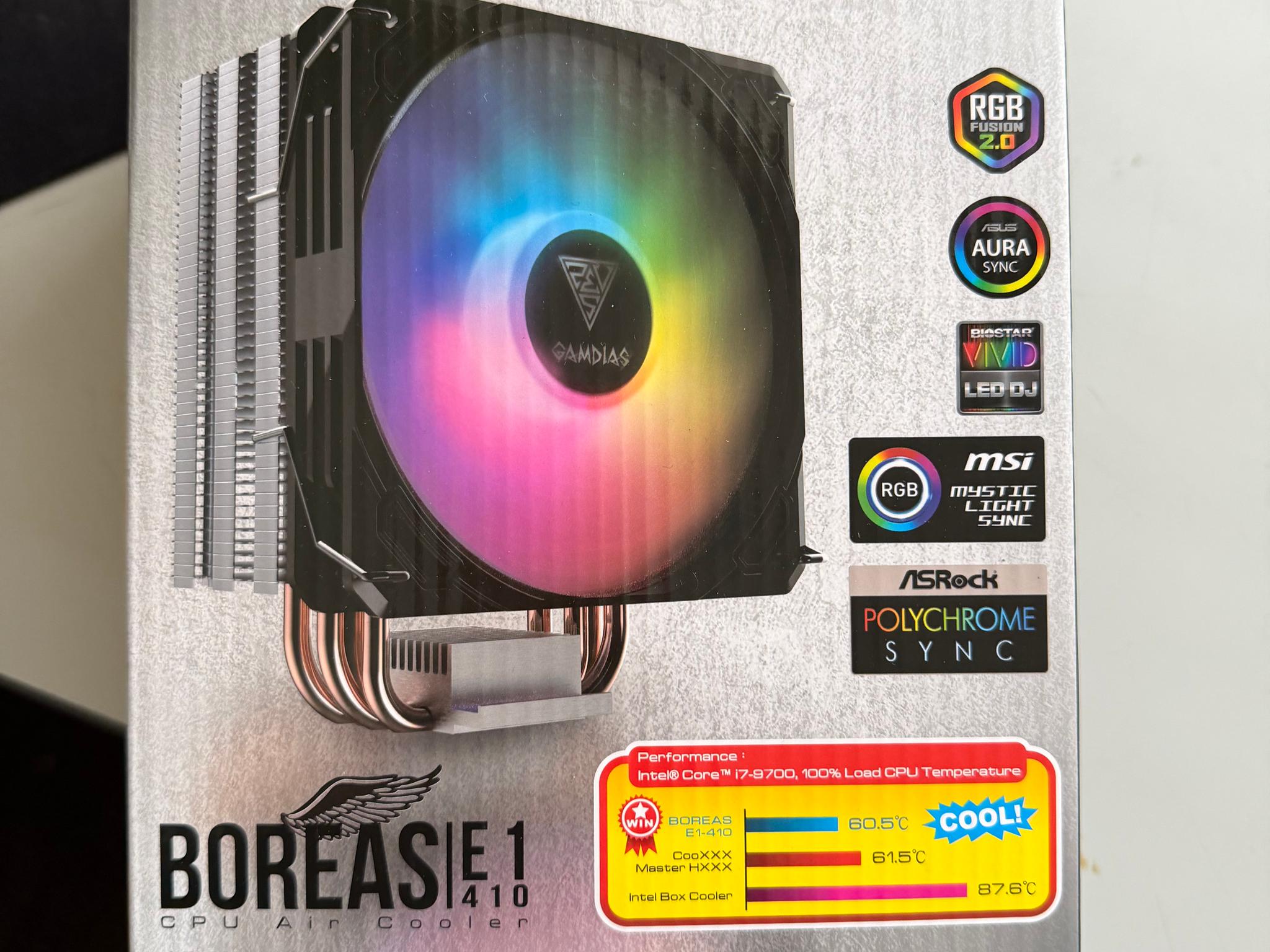 8x Gamdias Boreas E1 410 RGB (BULK ONLY)