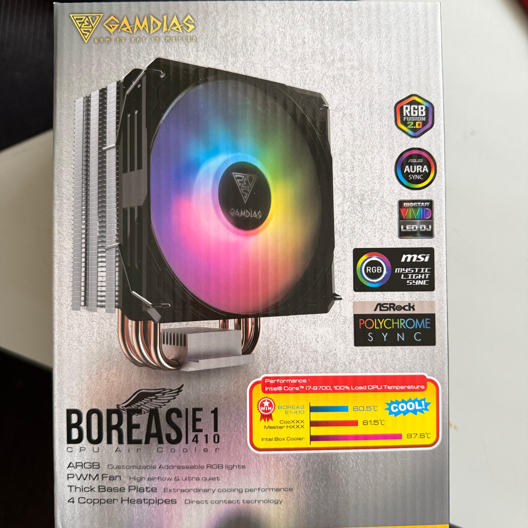 8x Gamdias Boreas E1 410 RGB (BULK ONLY)