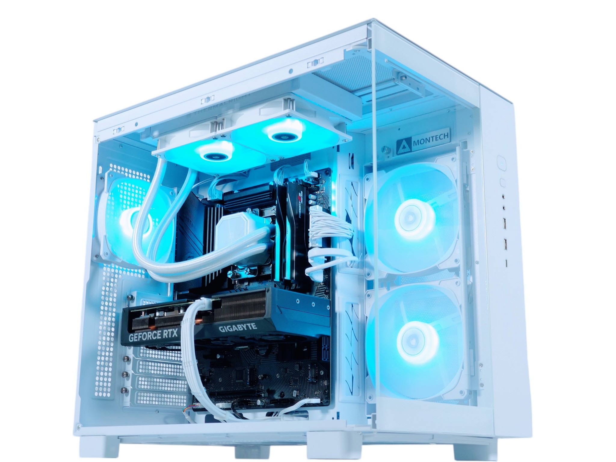 🏆Liquid cooled Gaming PC❇️ Nvidia RTX 4070  12GB❇️ Intel 13600KF 14-Core❇️ 32GB DDR5❇️1TB SSD