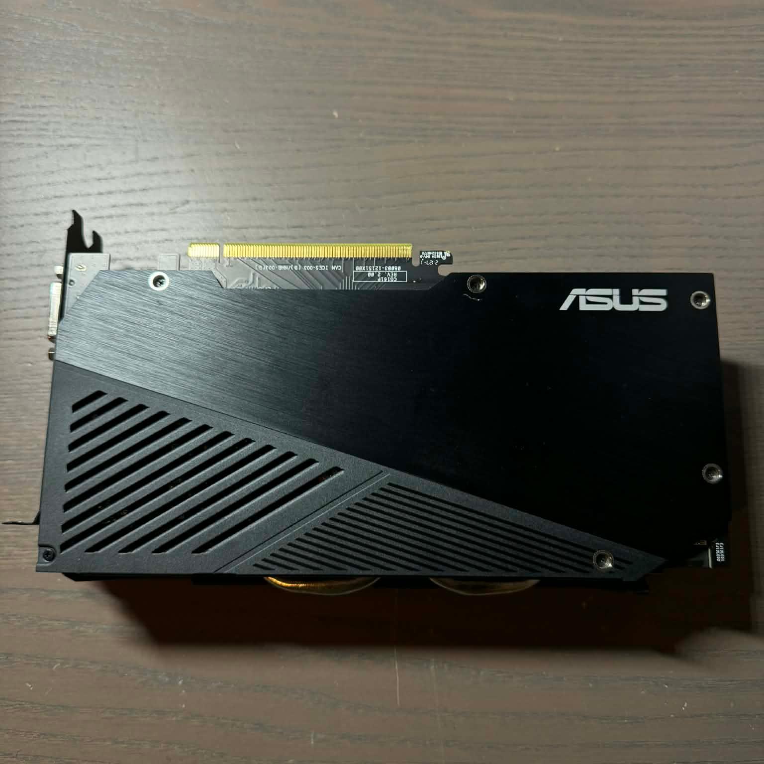 Asus GeForce RGB RTX 2060 6GB GDDR6 Graphics Card GPU DUAL-RTX2060-06G-EVO