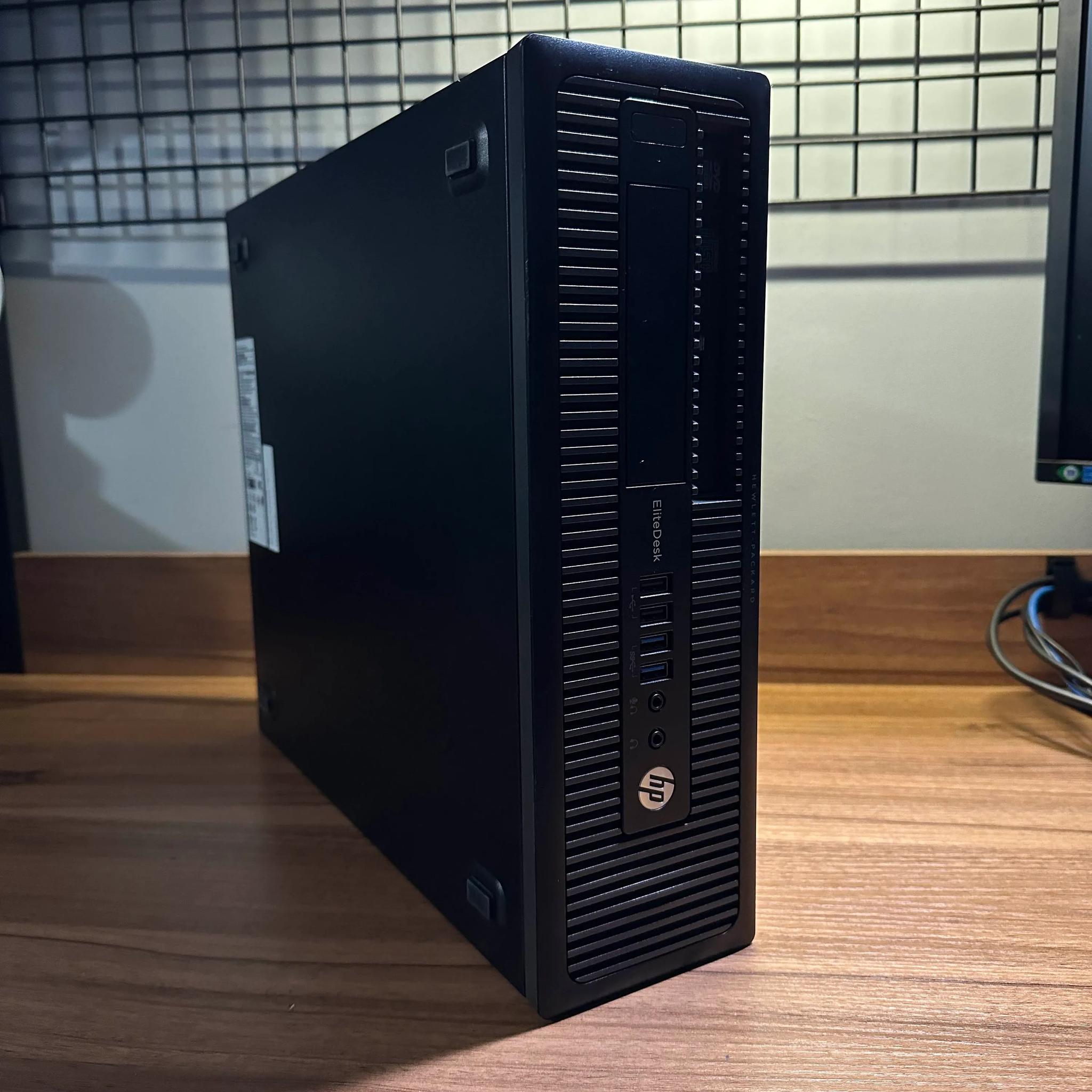 HP Elitedesk 800 G1 SFF Office Computer | Intel i3 4130| 4GB RAM| 250GB HDD| Win10|