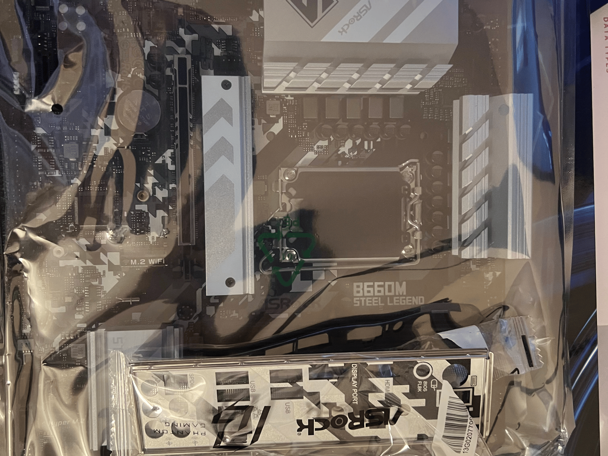 Asrock B660m Steel Legend DDR4
