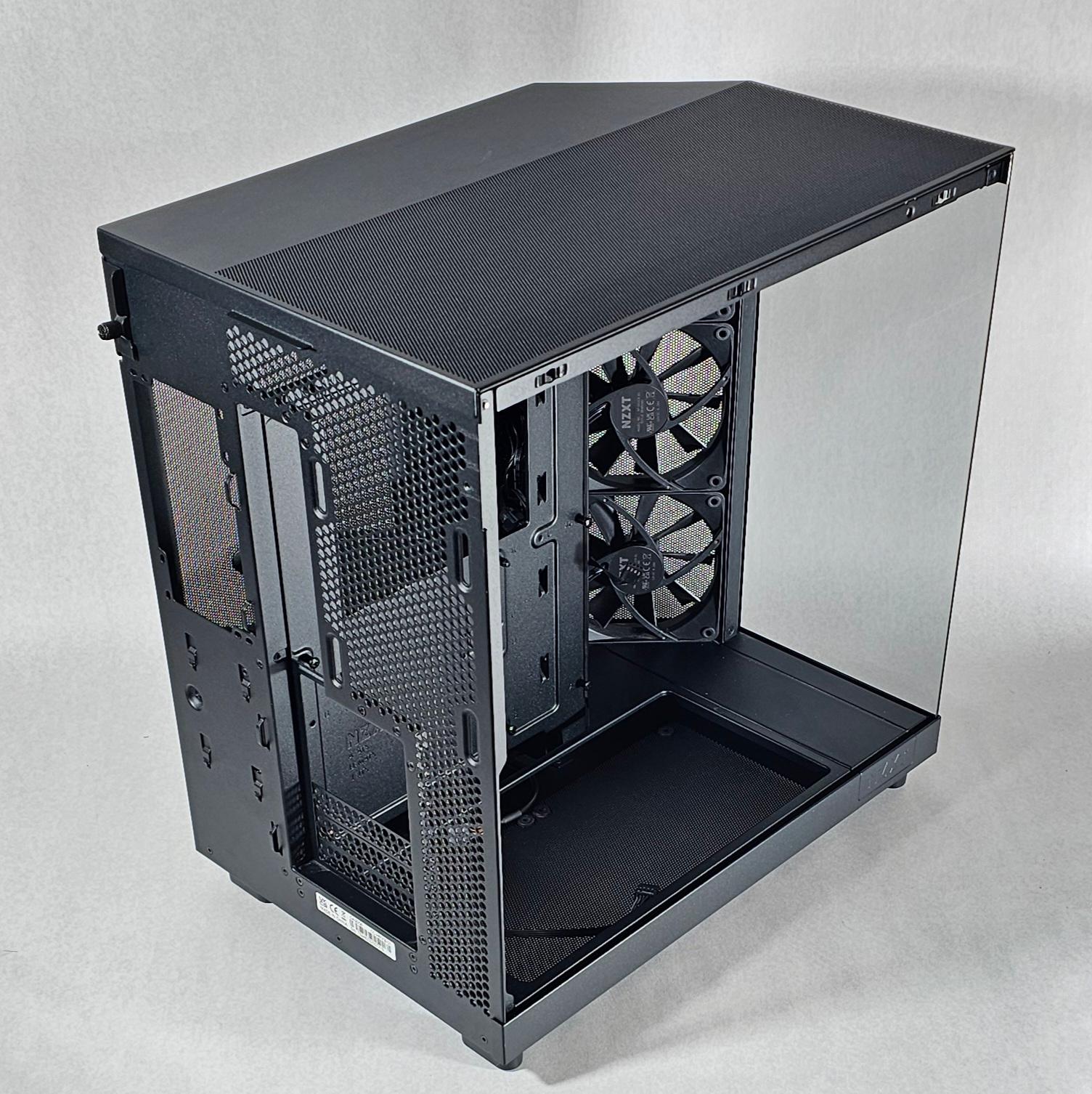NZXT PC Case with Tempered Glass Side Panel and Front Mesh