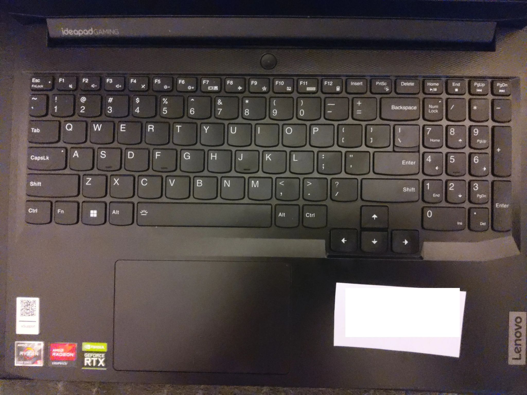 Lenovo Laptop Ideapad 3, with Nvidia 3050 TI Graphics Card.