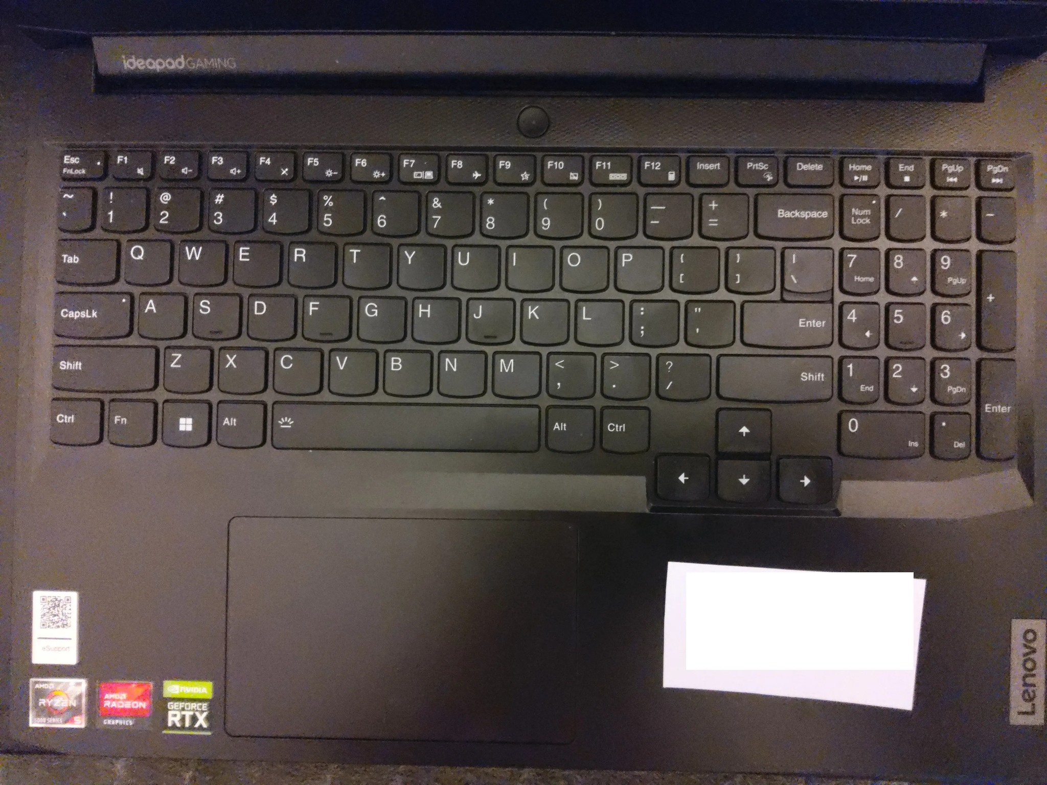 Lenovo Laptop Ideapad 3, with Nvidia 3050 TI Graphics Card.